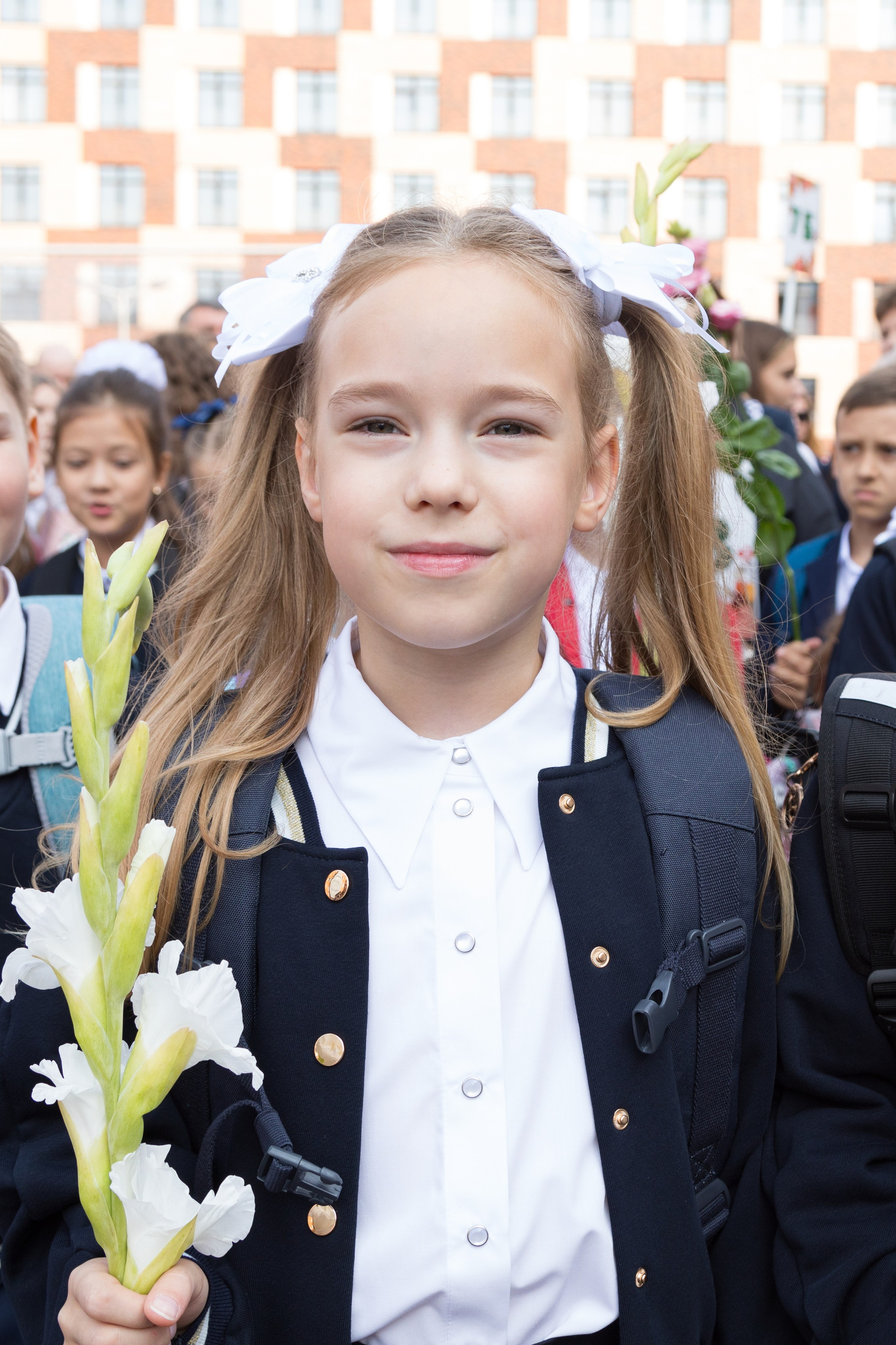 Линейка первоклассников. Детский и контент фотограф Надя Волкова Санкт-Петербург