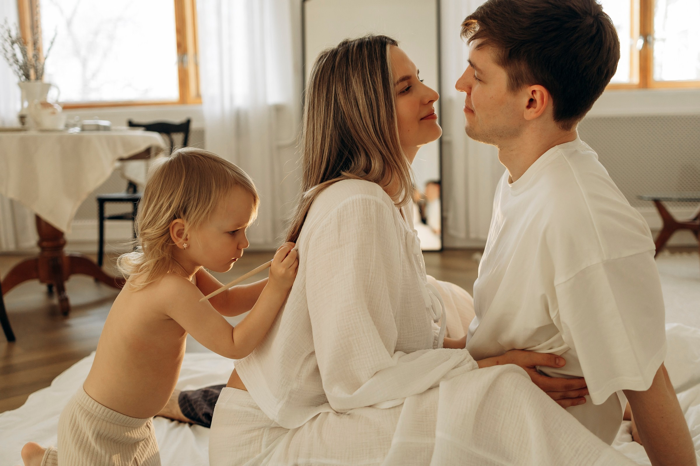 Полина, Мира, Виктор. Семейный фотограф Тюмень Смирнова Юлия