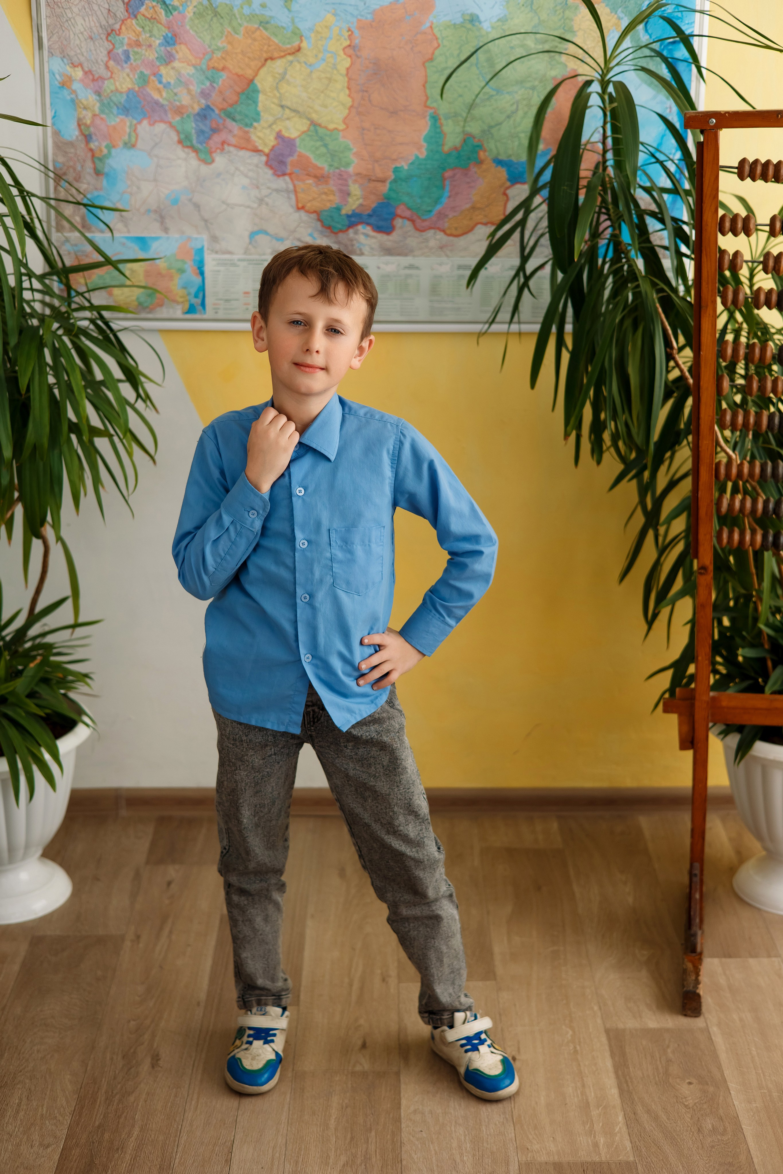 4 класс с. Барабаш. Фотограф Любовь Корниенко, Примоский край