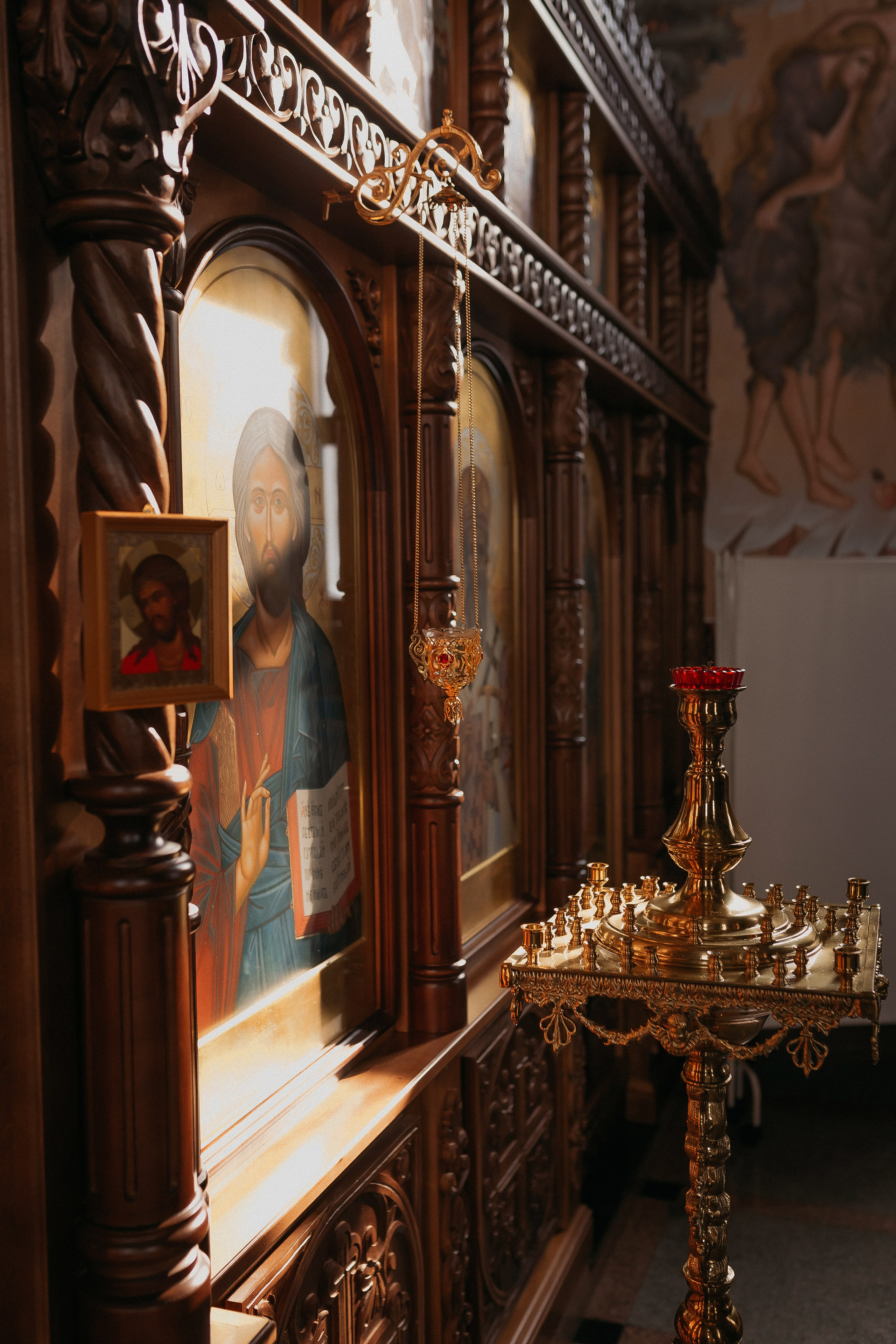 Крещение Арины. Храм Георгия Победоносца. Семейный фотограф в Сургуте