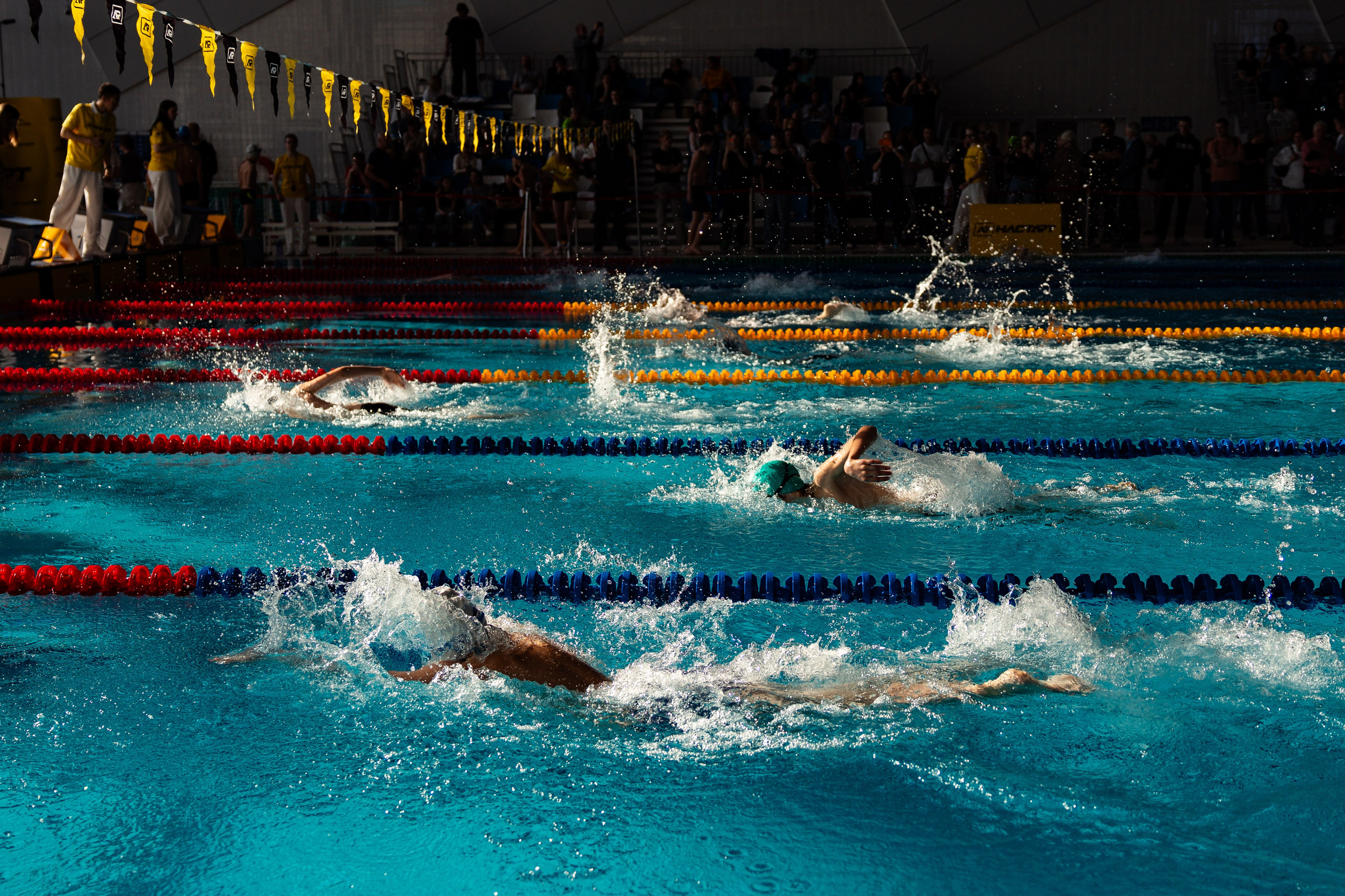 Второй тур Соревнований по плаванию «НАСТАРТ» СК «Акватория ЗИЛ». Репортажный фотограф в Москве Измалков Артем