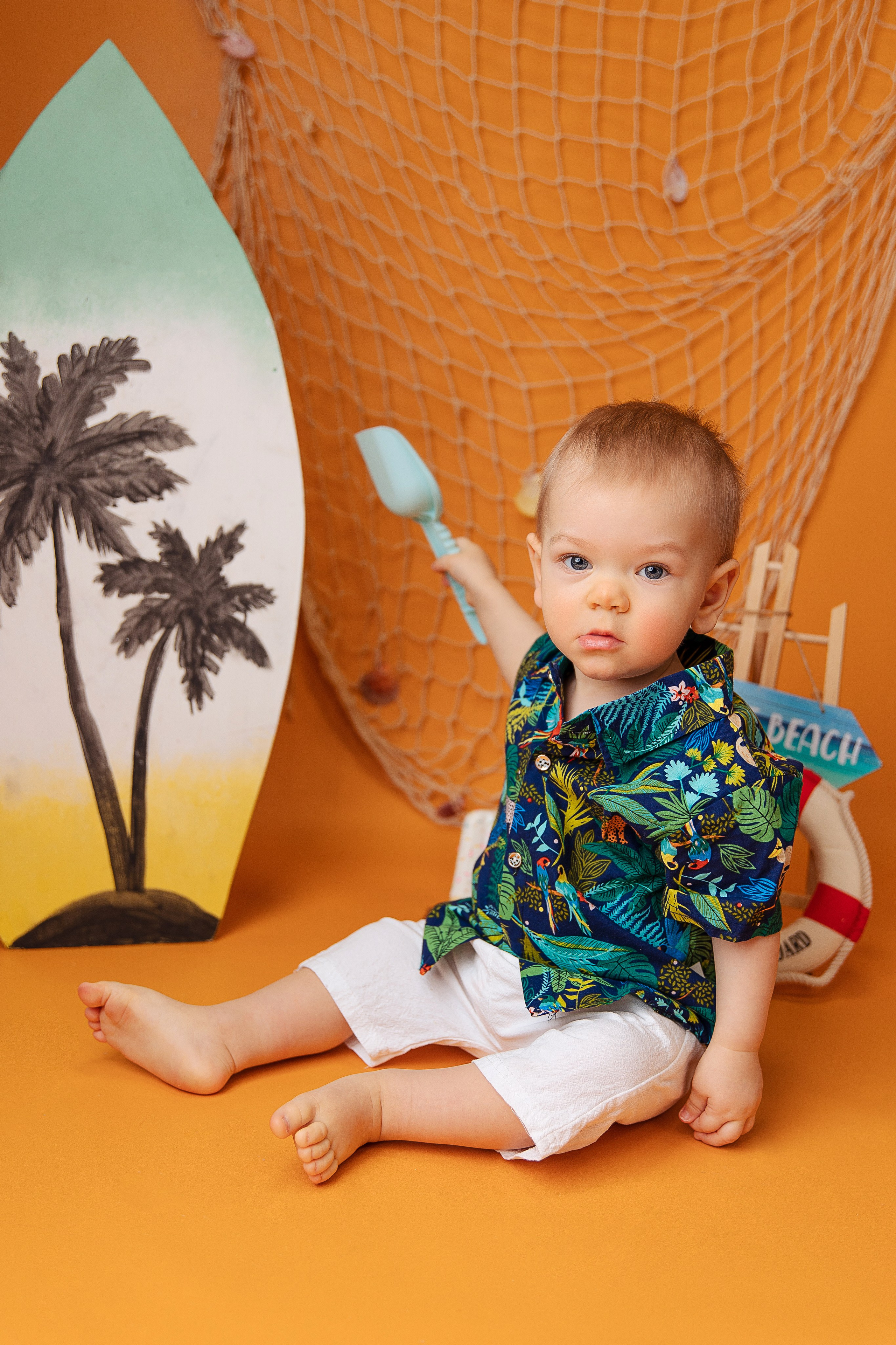 Тематические образы. Детский фотограф новорожденных Москва. годики под ключ. своя студия