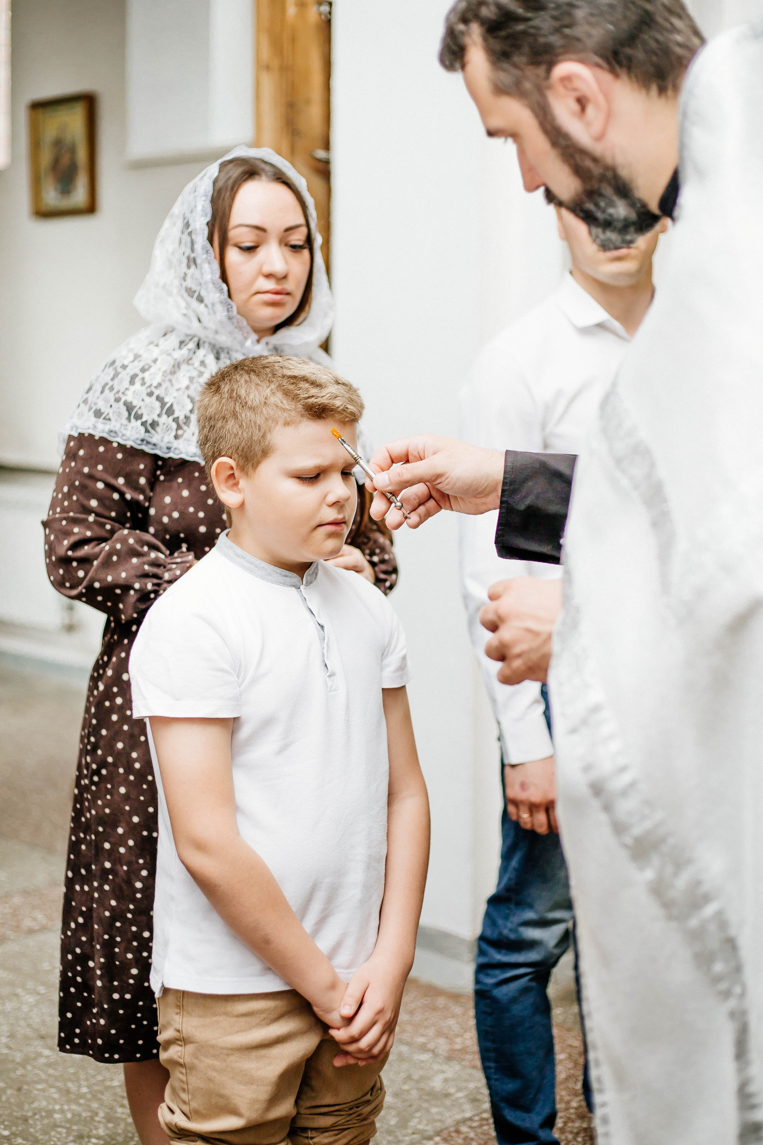 Крещение. Рыжова Тамара