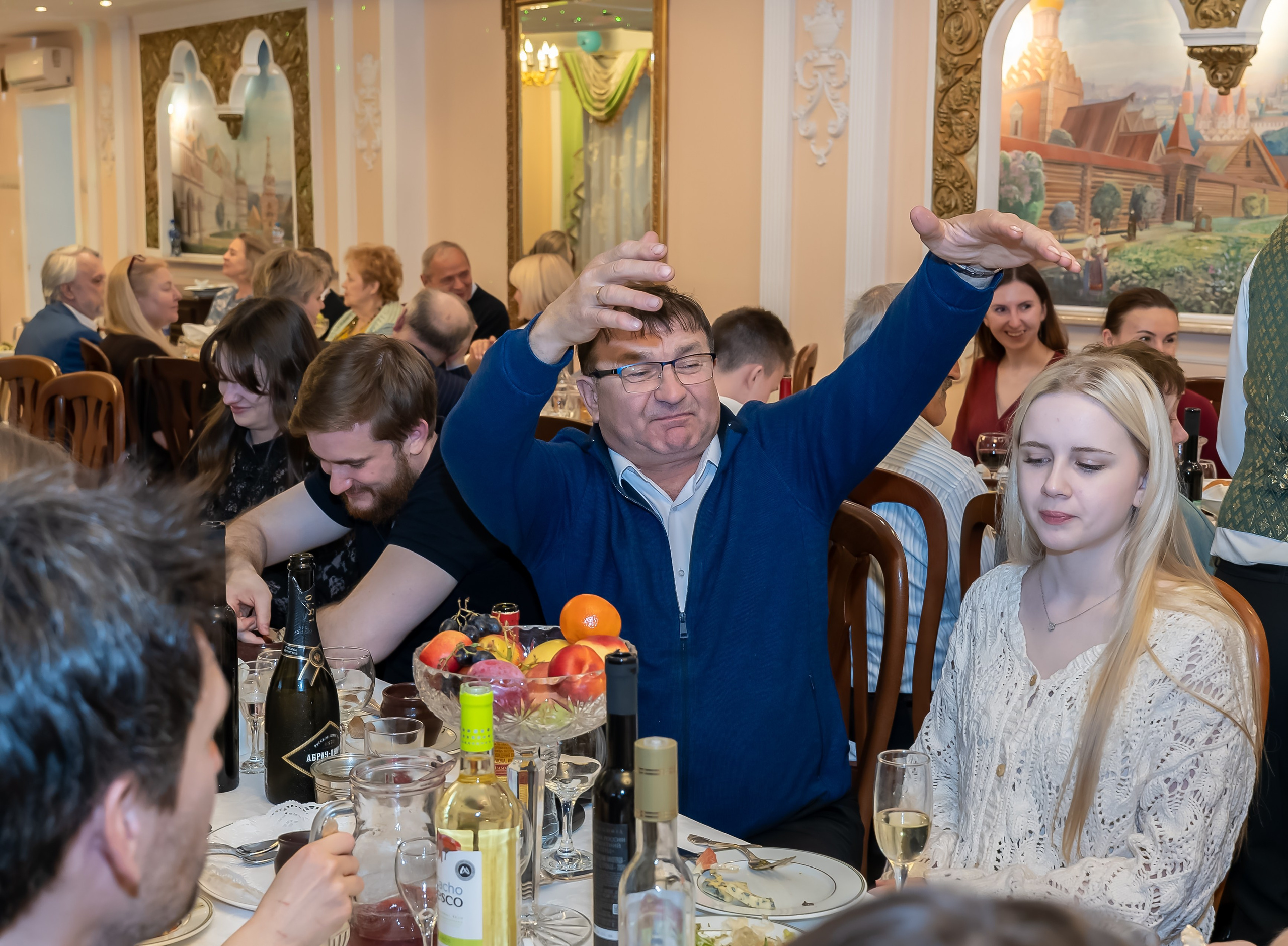 Юбилей Виктора. Фотограф в Москве