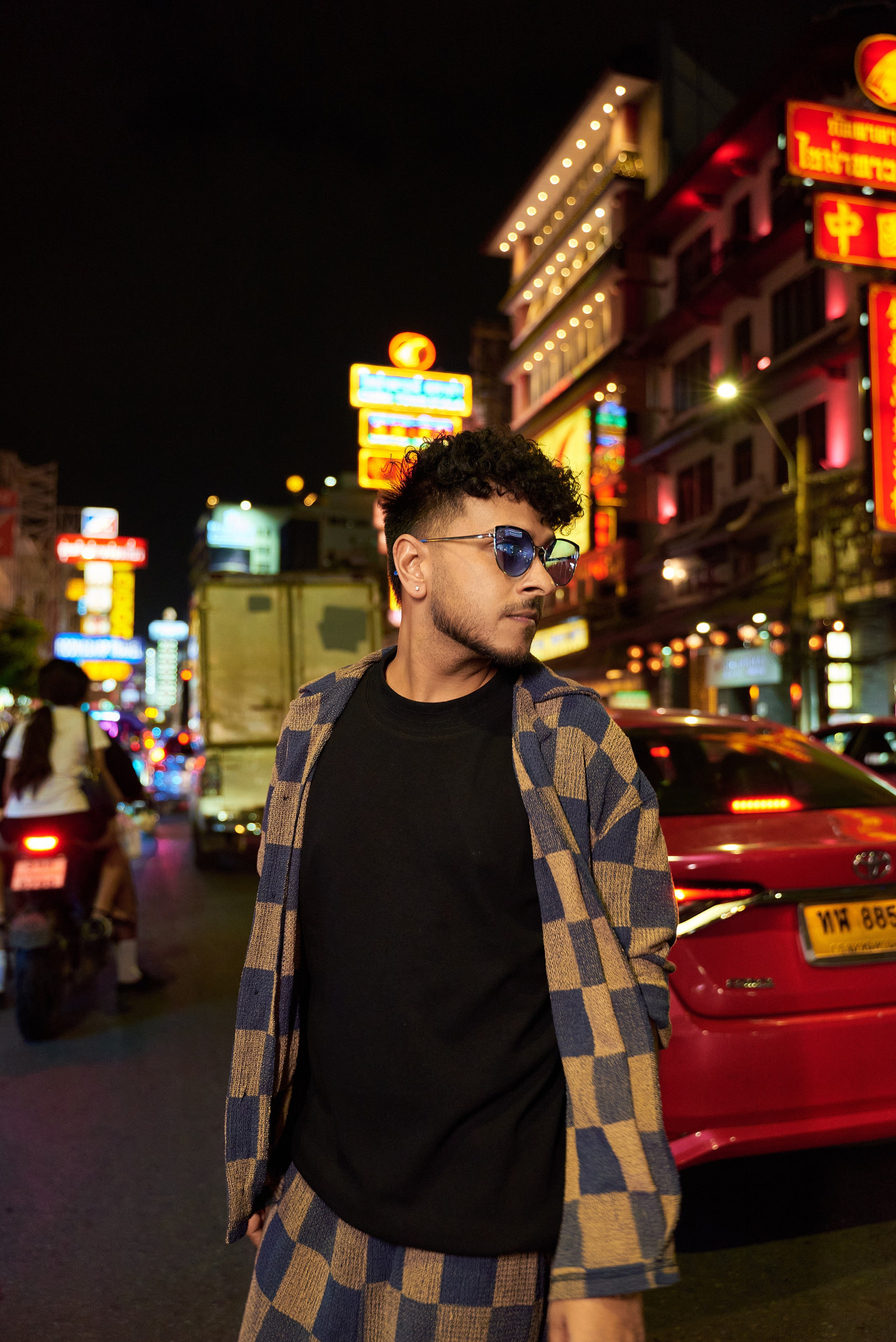 Veekapoor — music artist (Photoshoot in Chinatown). Photographer Bangkok — Pattaya | фотограф Бангкок — Паттайа