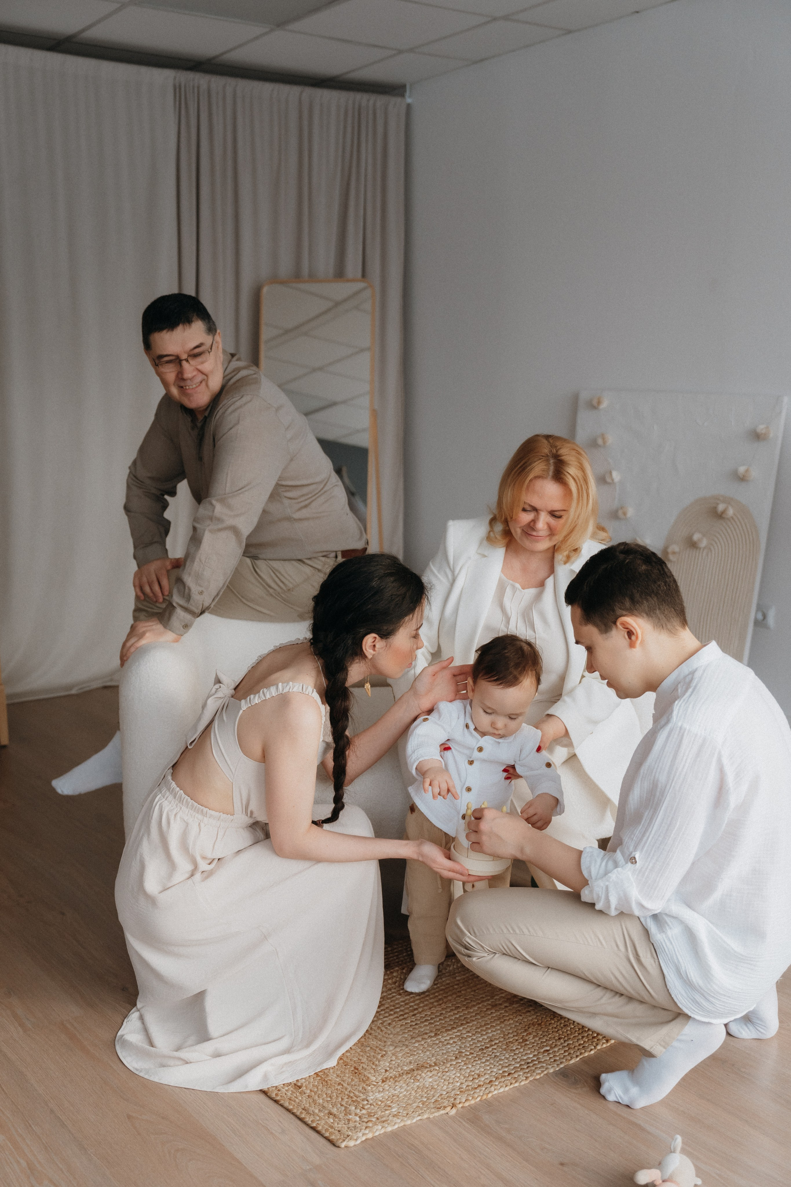 Семейная и детская фотосъемка в студии в Архангельске. Портретный и свадебный фотограф в Архангельске Елизавета Стрекаловская