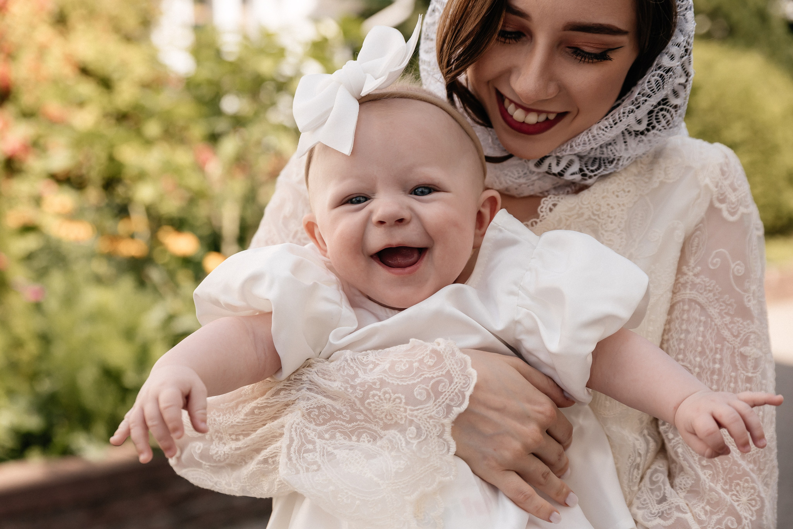 Крещение Адель. Семейный фотограф Минск Усова Ольга