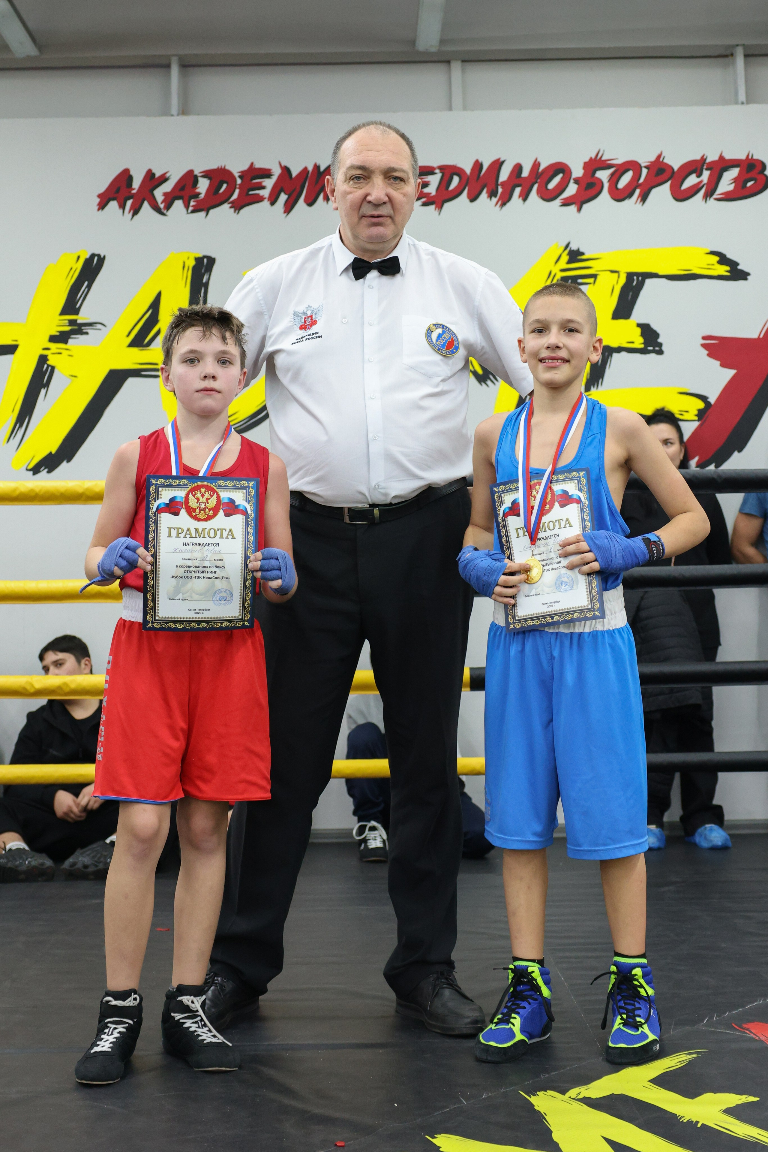 Открытый ринг «кубок ООО «ТЭК НеваСпецТяж». Фотограф Александр Заломаев