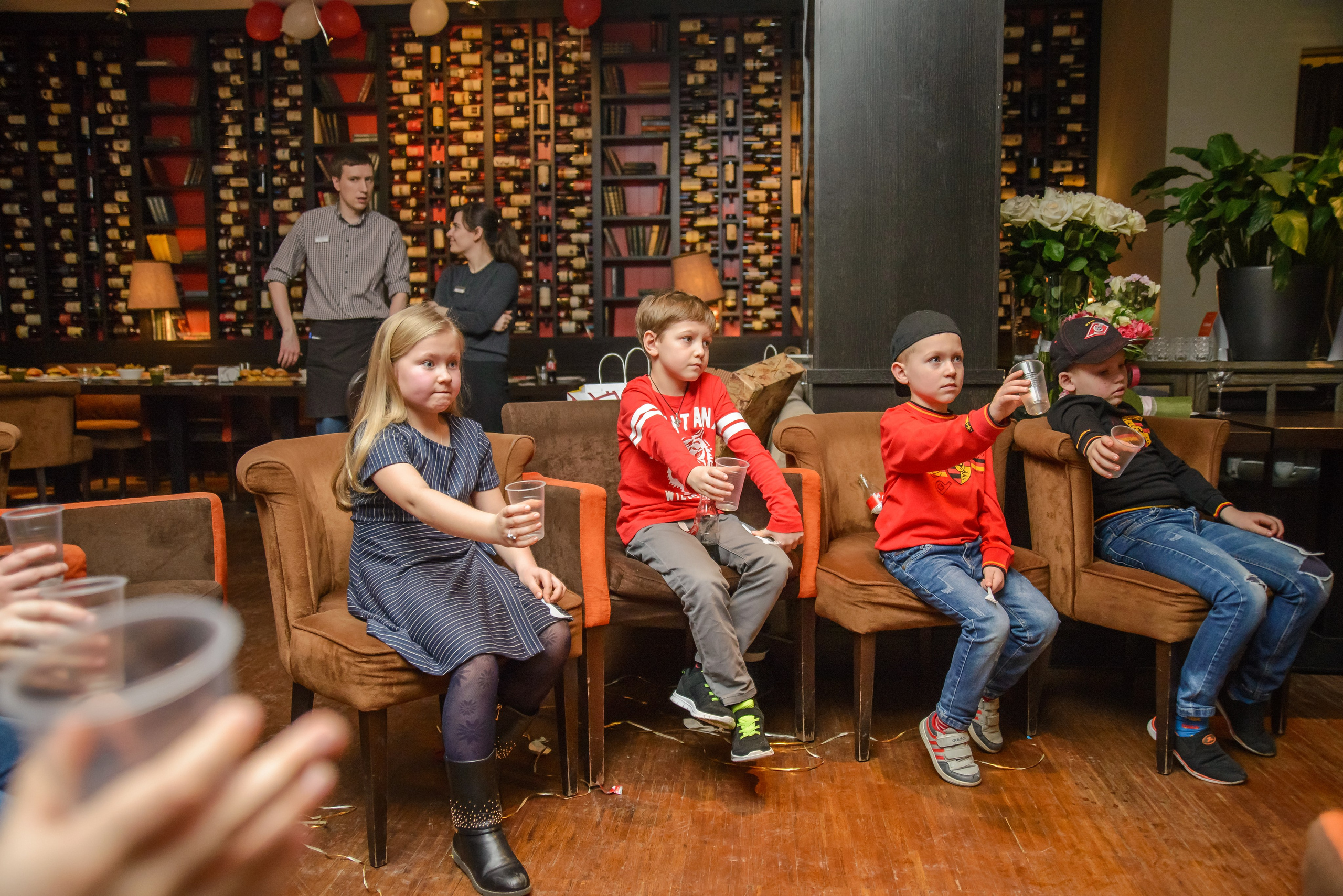 Детский день рождения в ресторане