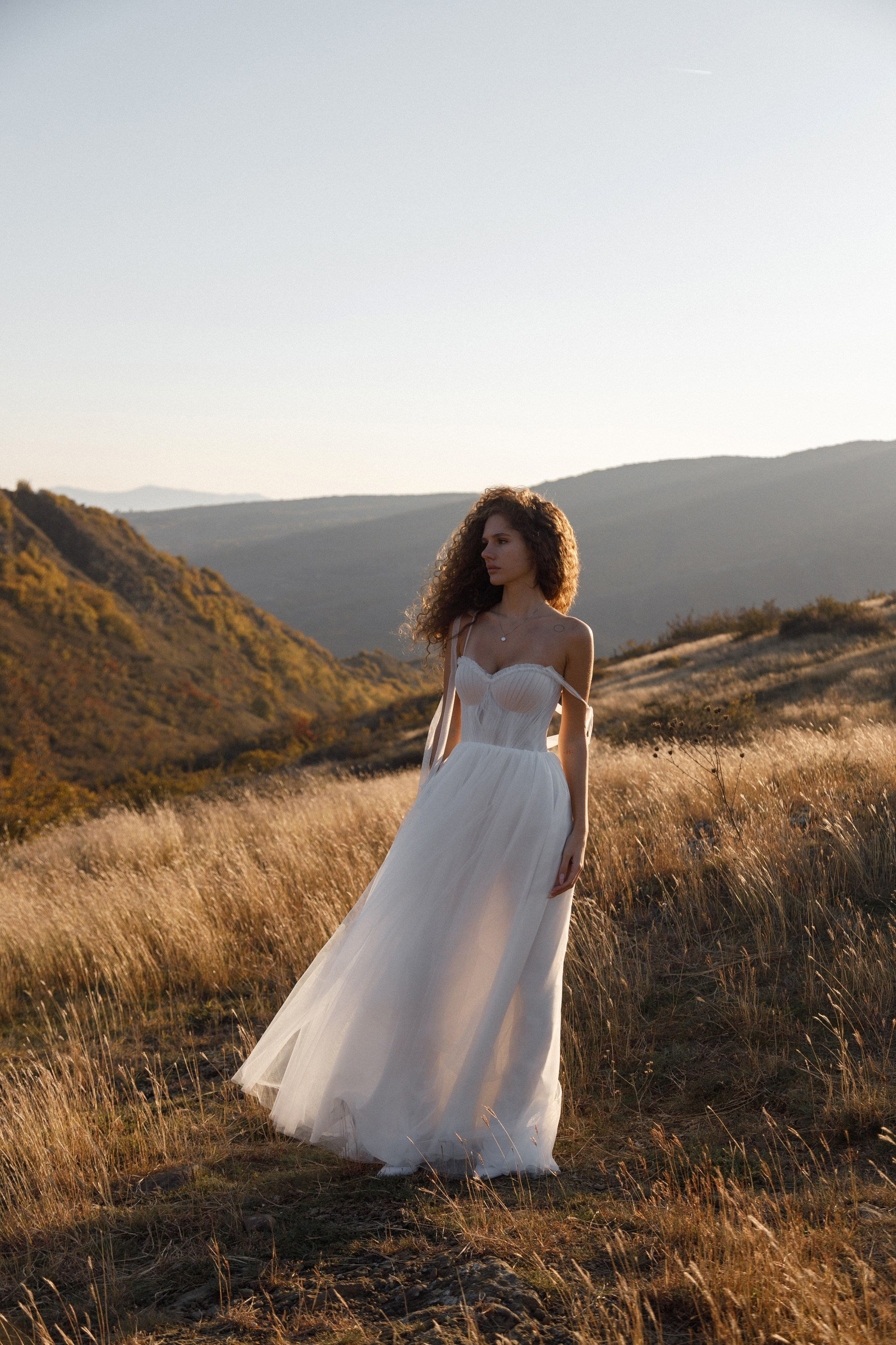 Невеста на природе