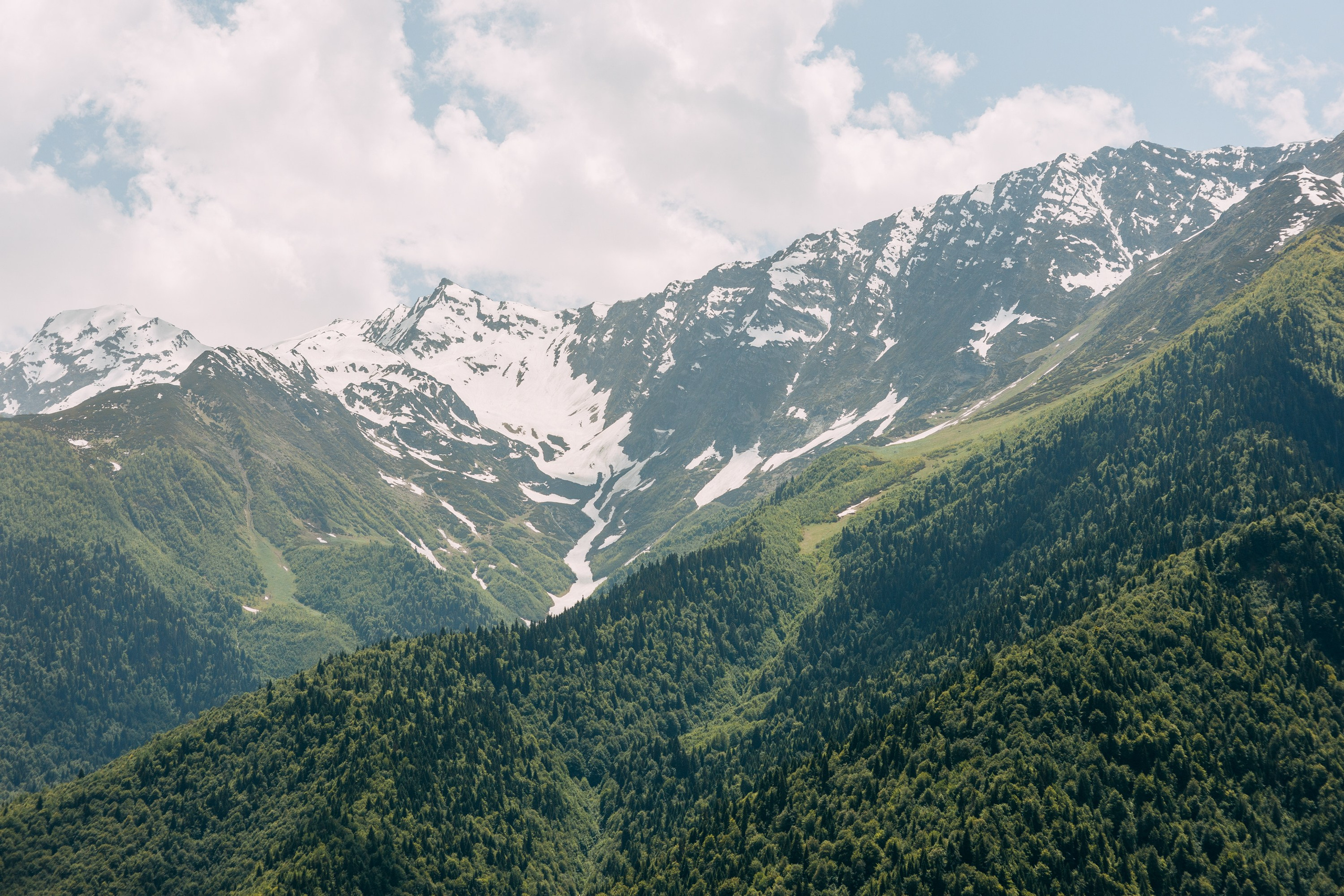 Свадьба в горах Сванетии в Грузии