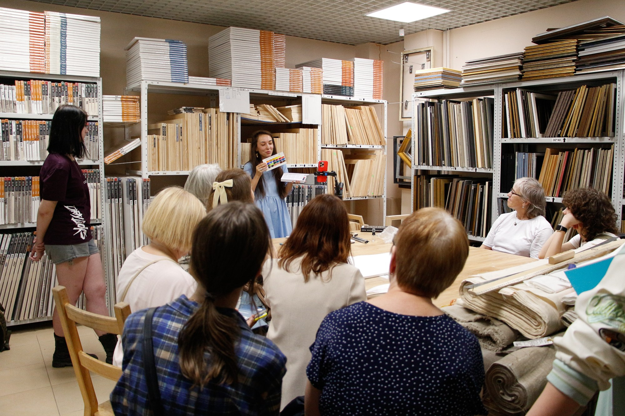 Акварельный демо-класс. Фотограф в Екатеринбурге Пойгина Елена