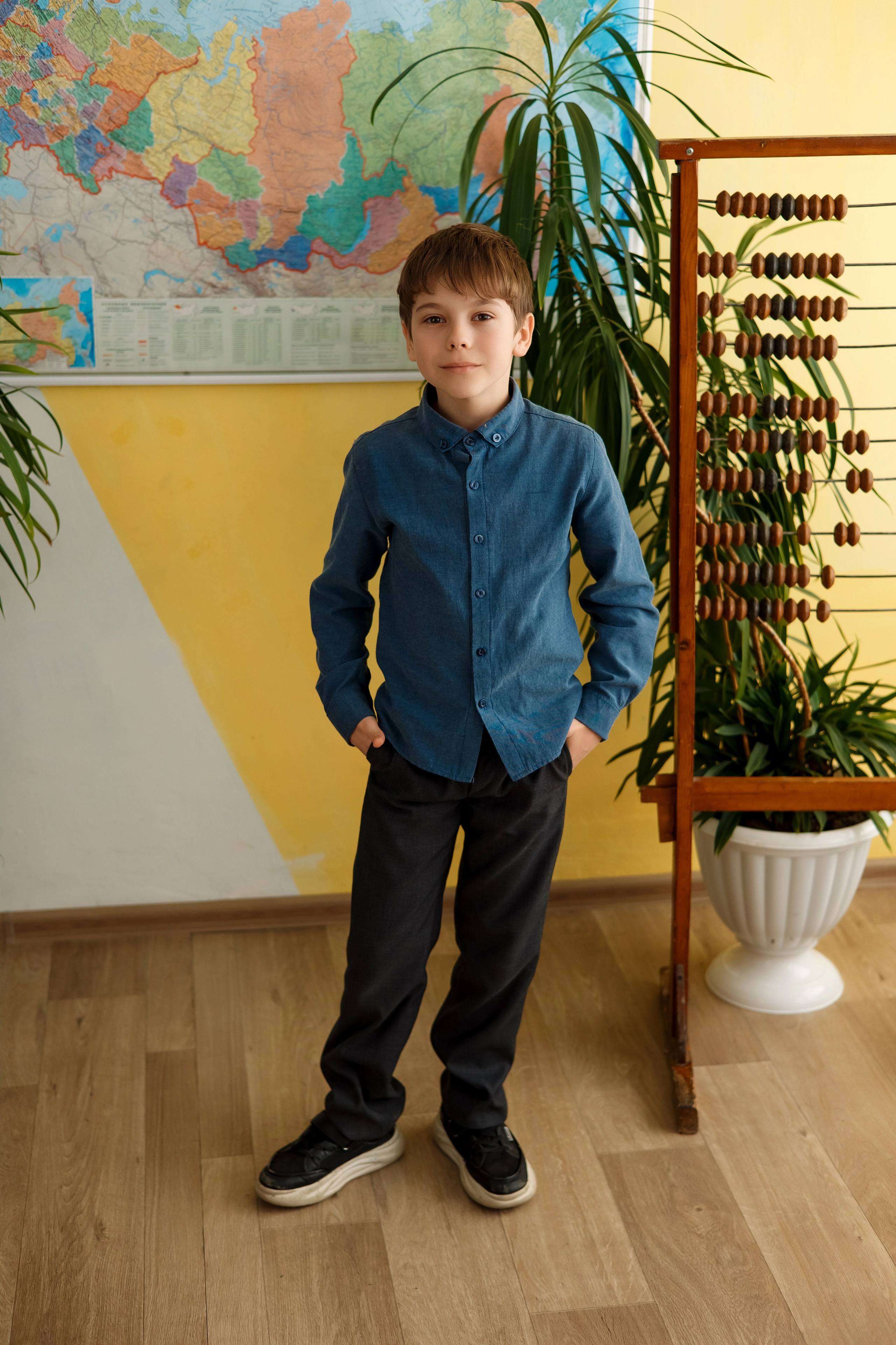 4 класс с. Барабаш. Фотограф Любовь Корниенко, Примоский край