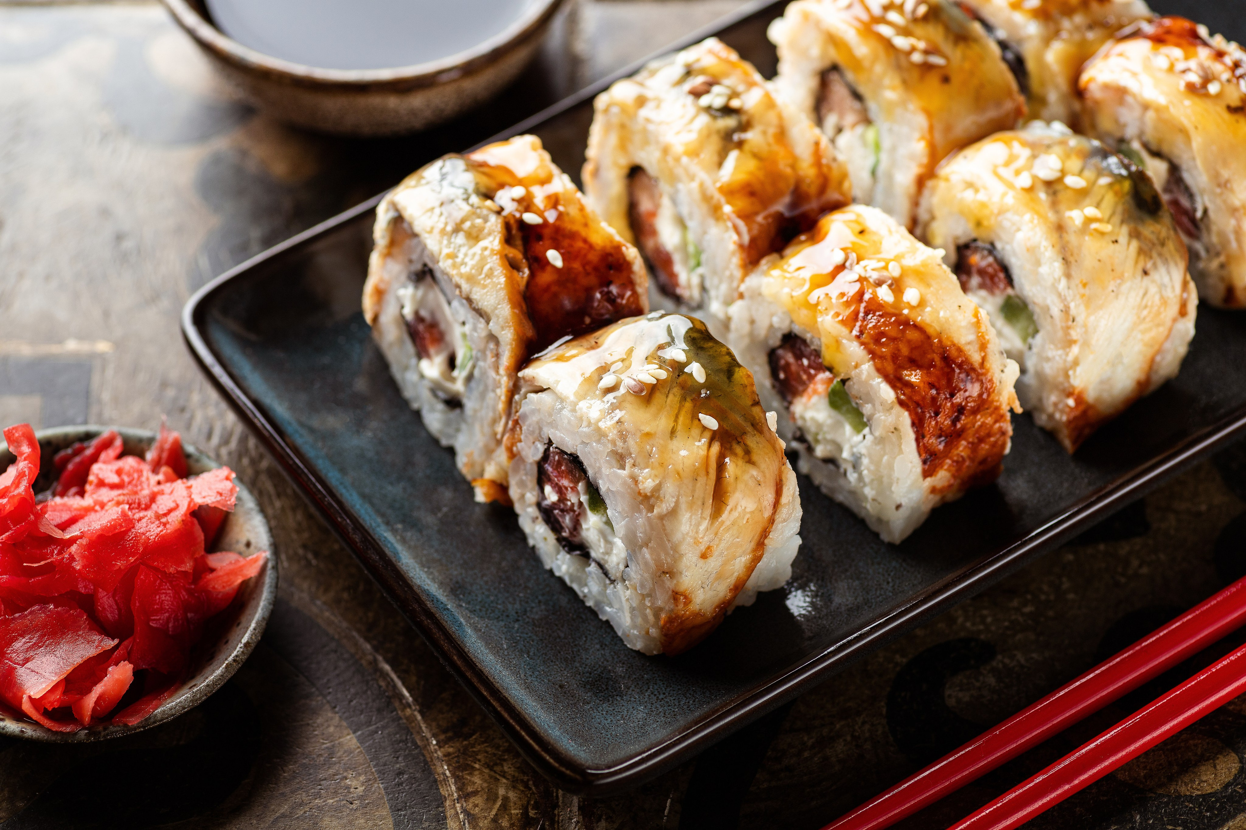 Роллы и суши. Юлия Космо — фуд-фотограф, предметный стилист, Москва