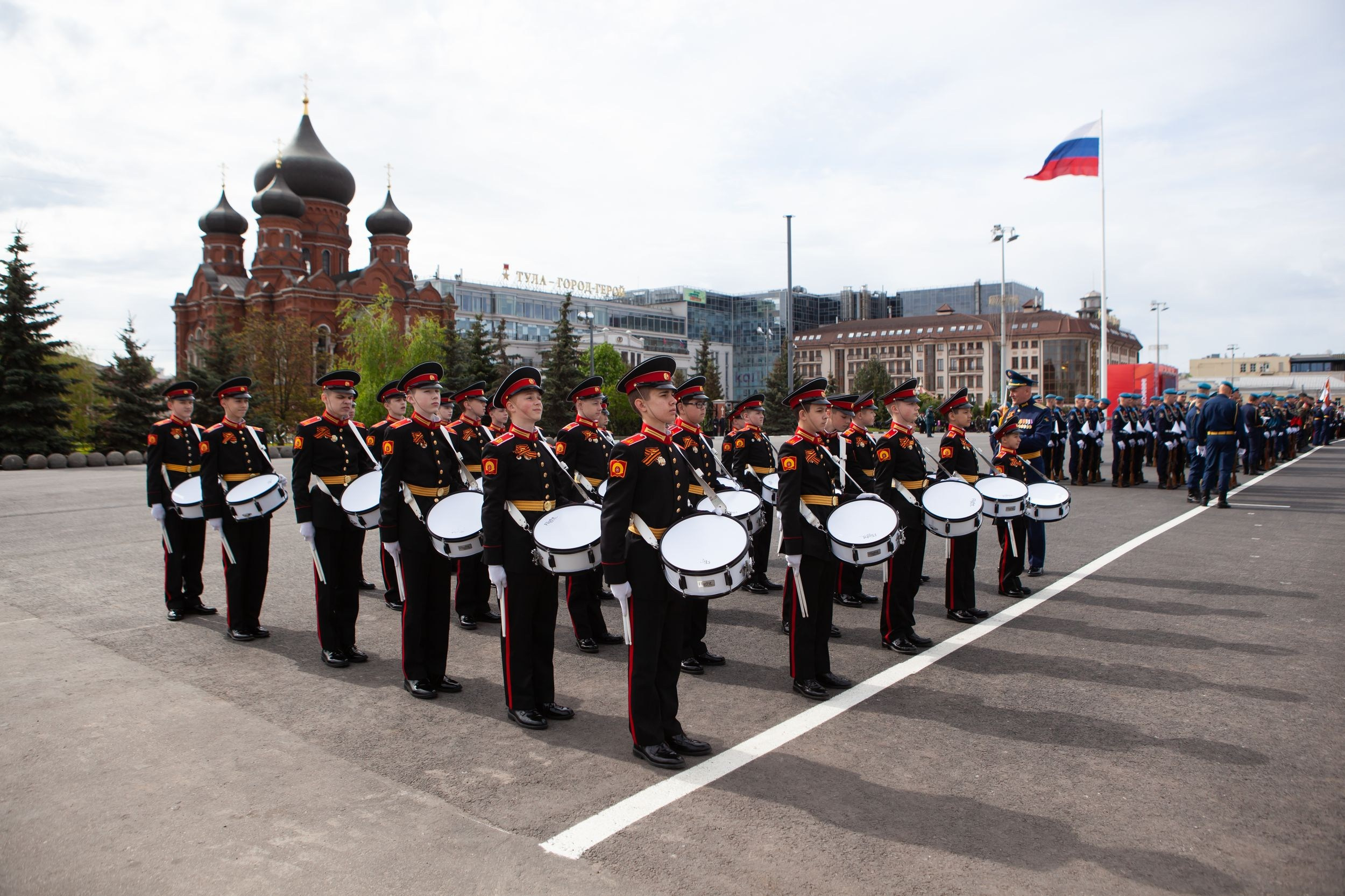 Генеральная репетиция Парада Победы (5 мая 2024). Репортажный фотограф Алексей Пирязев