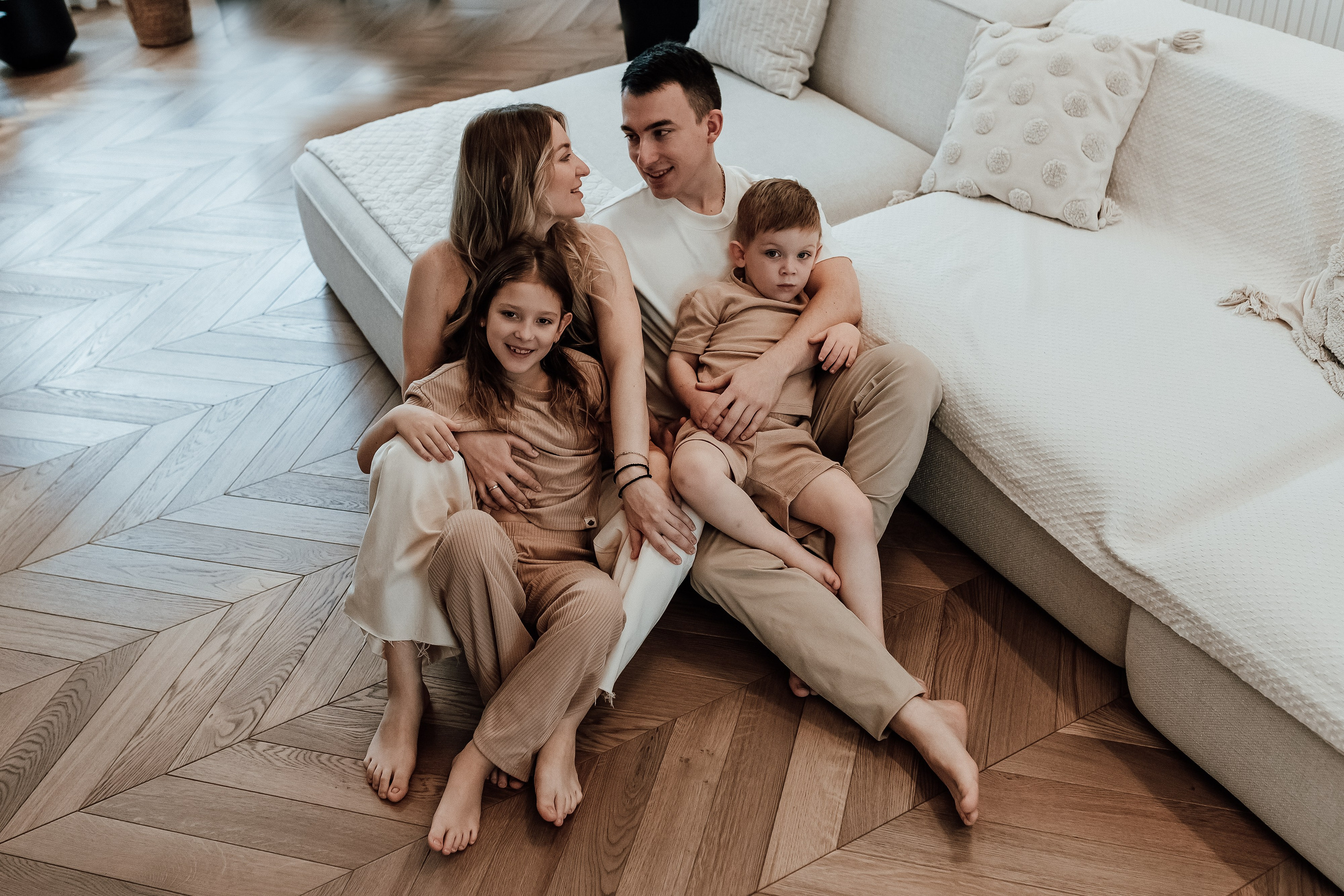 Андрей, Таня, Ева и Марк. Фотограф в Краснодаре Алла Потоцкая