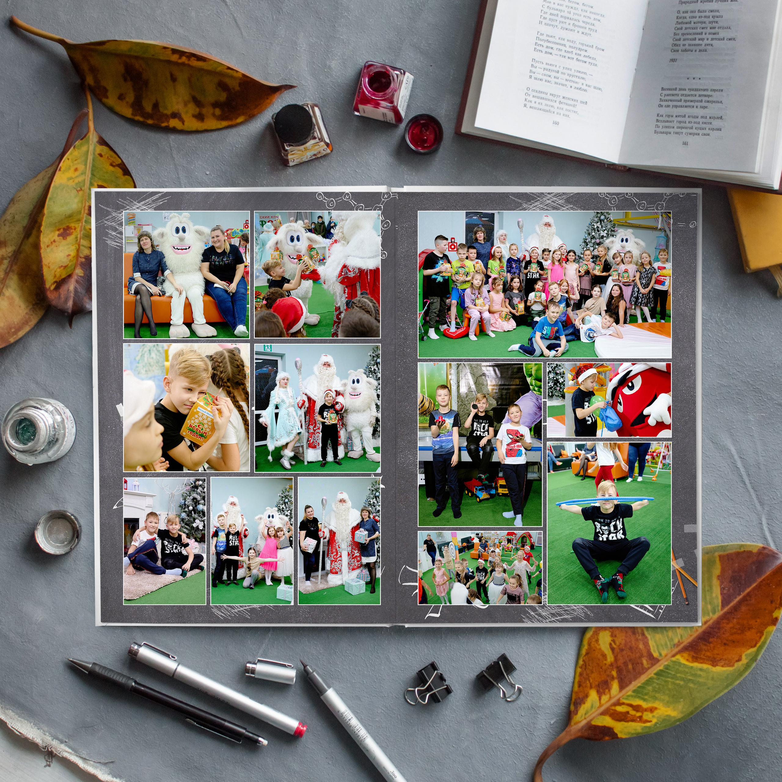 Альбом за 4 года (до 120 листов). Фотограф Выпускные альбомы Таганрог Сергей Коробченко