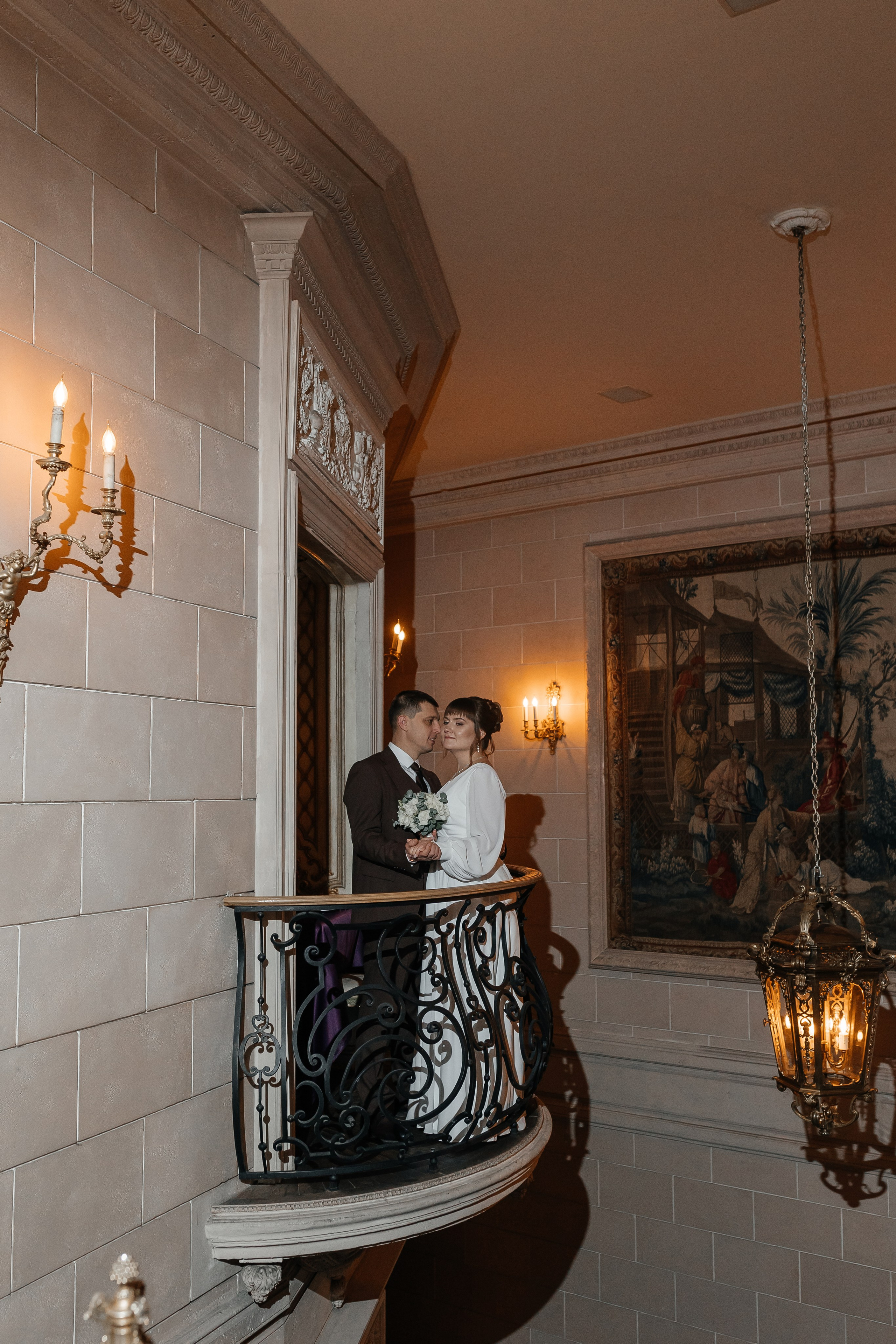 Свадебная фотосессия в ресторане Турандот. Свадебный фотограф в Москве Дарья Олендарёва