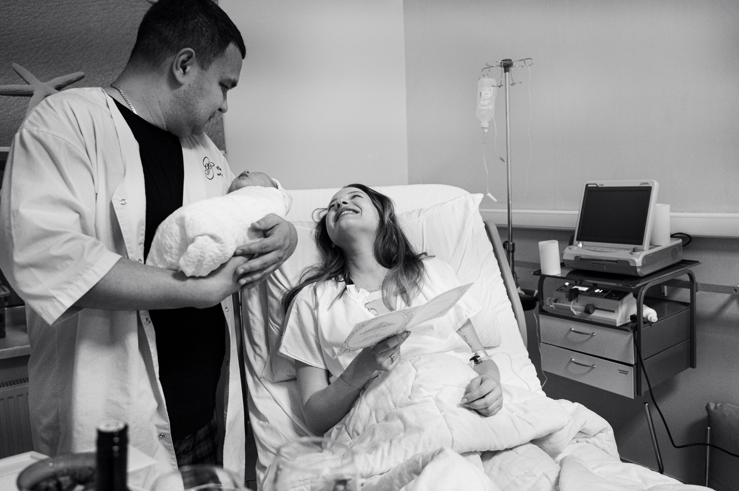 Александр родился. Фотограф на роды СПБ Юлия Герасимова