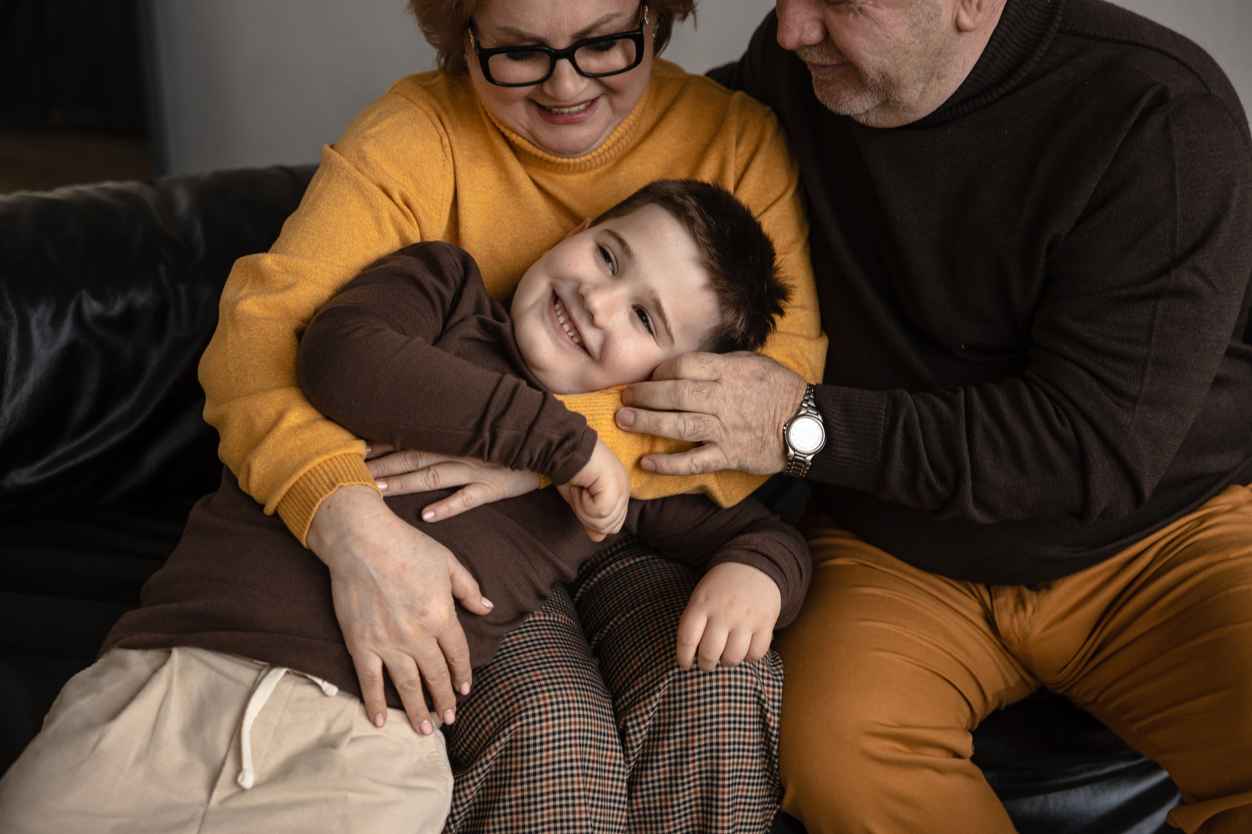 Ксюша с семьёй. Татьяна Мирзоян