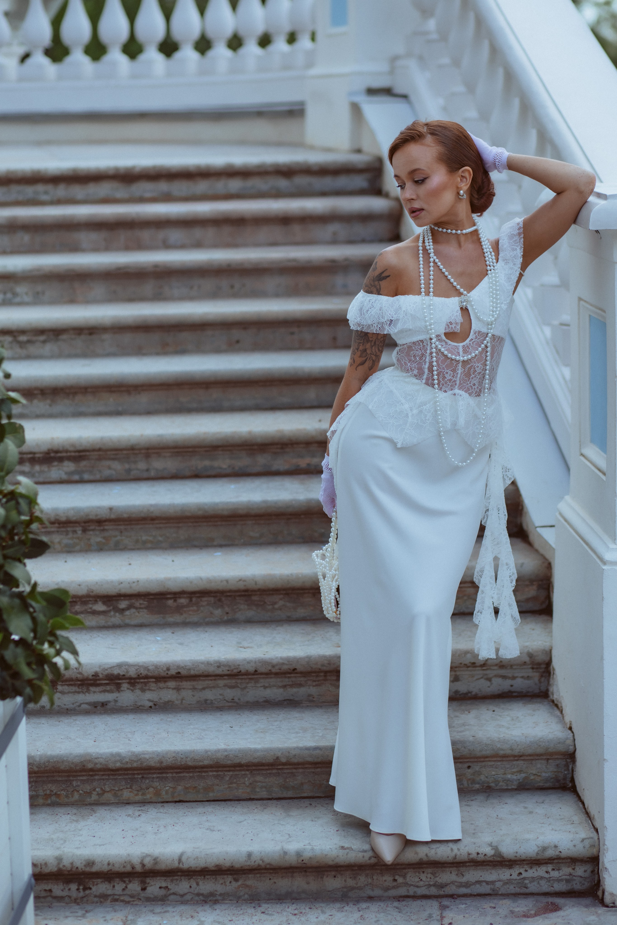 Фотосессия в парке летом Ораниенбаум