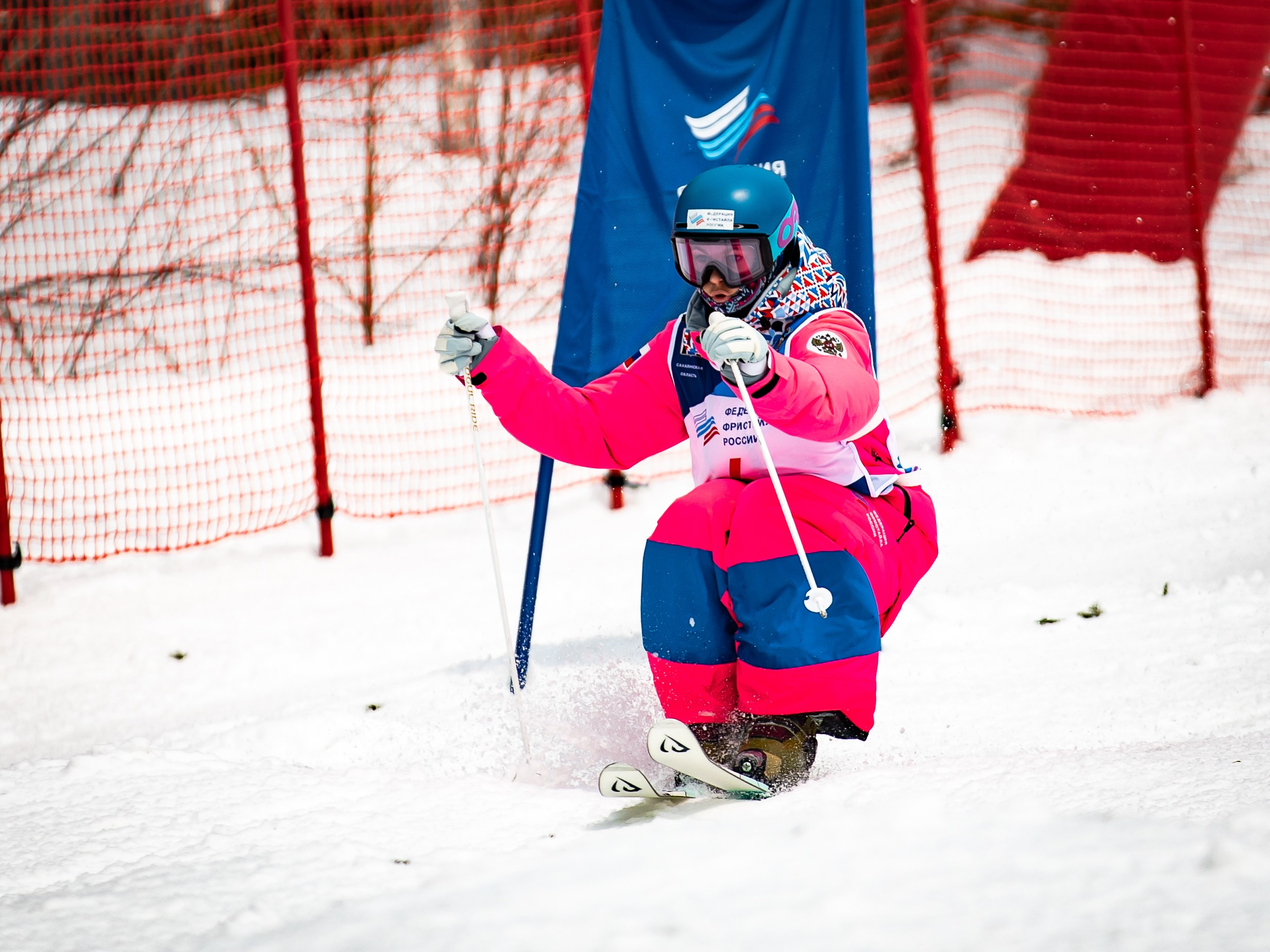 Могул. Чемпионат России. Фотограф. г. Южно-Сахалинск. Олег Толстов
