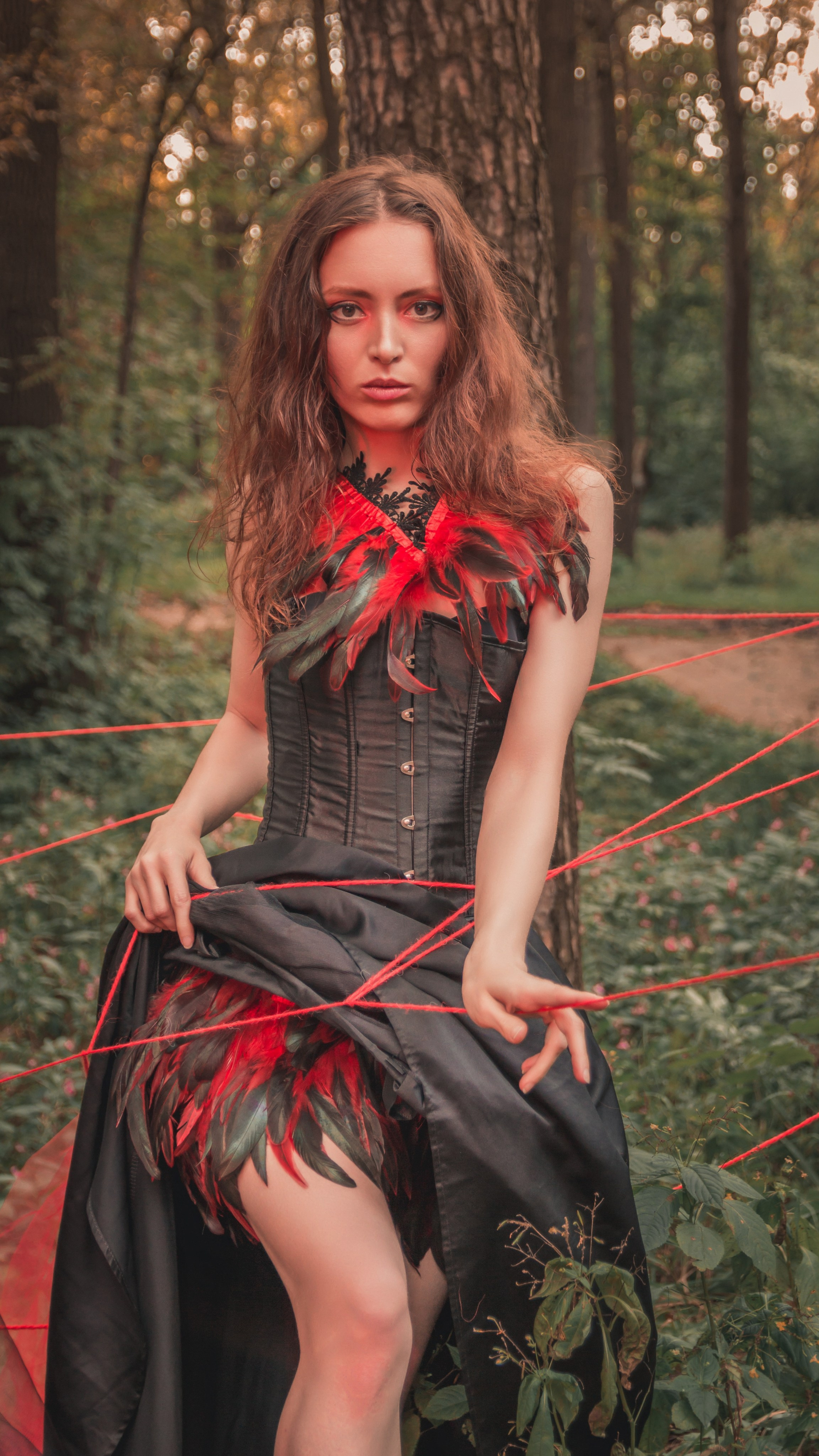 Тематическая фотосессия «Волшебный лес. Ведьма». Фотограф в Москве Виталий Мишкин