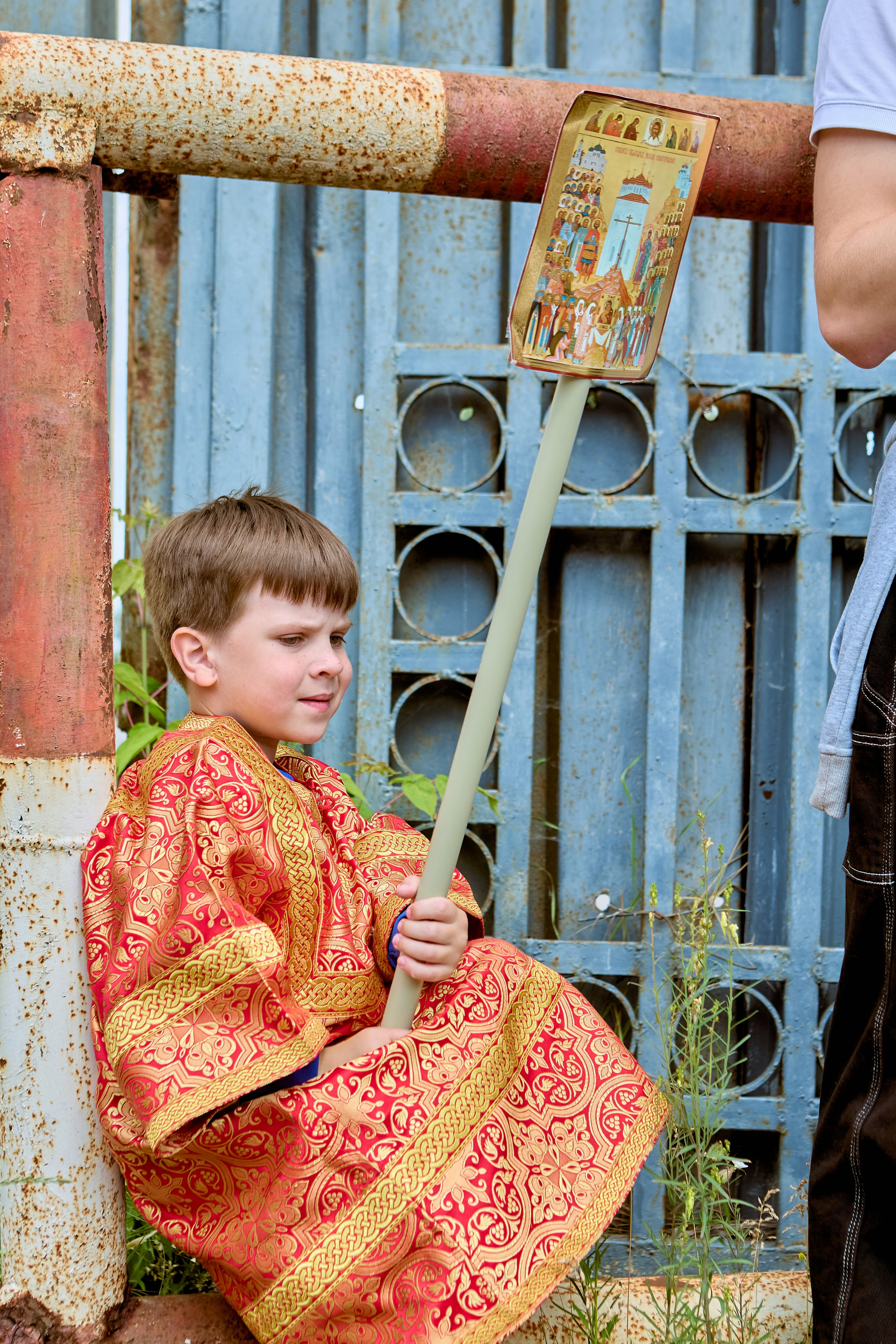 Фотографии портретов Крестного хода в Дзержинске
