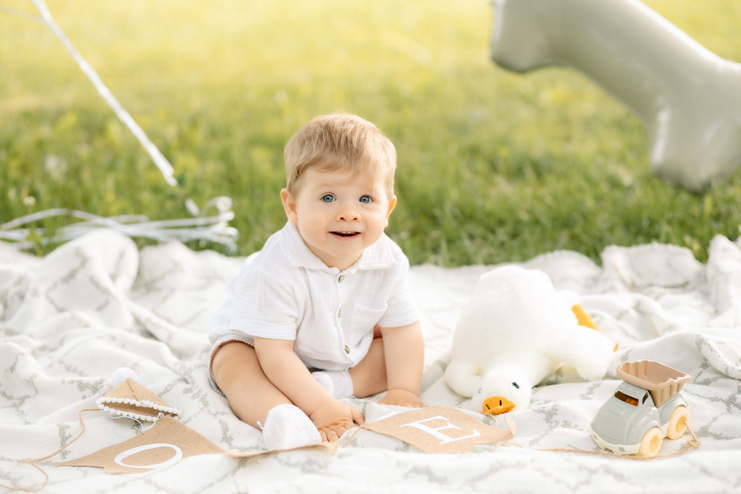 1 годик, фотосессия на природе. Зотова Алена — семейный и женский фотограф в Зеленограде