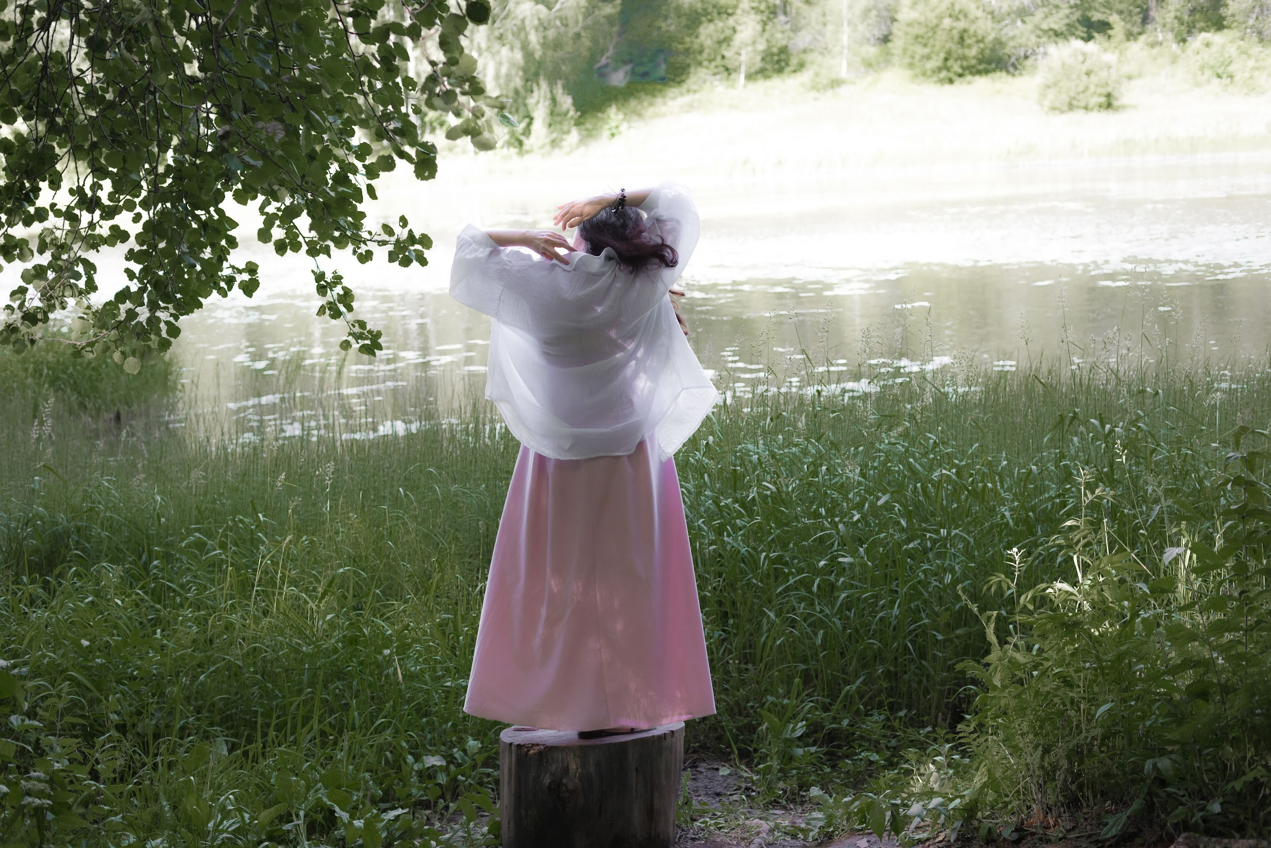 Прогулка с собакой. Ekaterina Beridze