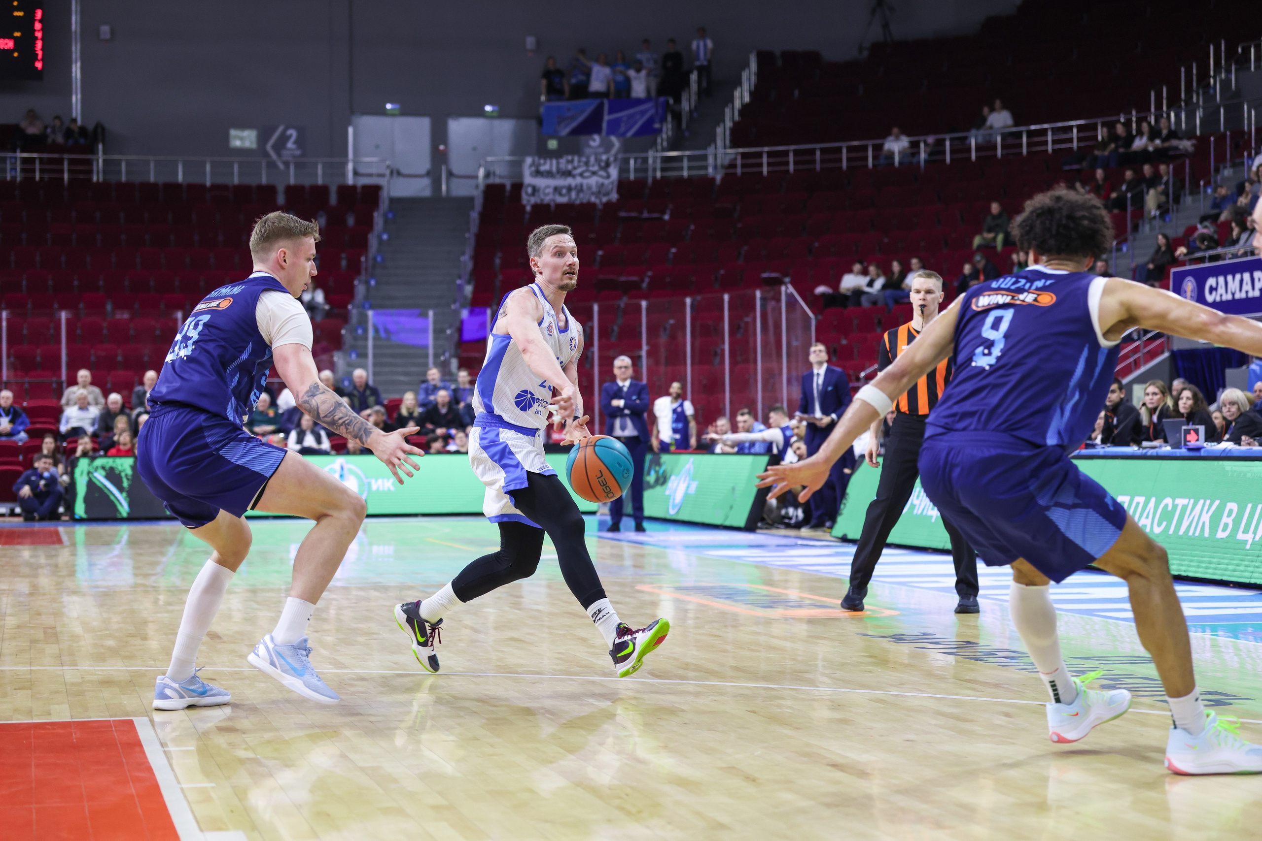 Баскетбол. Самара — Зенит. Единая лига ВТБ. Спортивный фотограф в Самаре