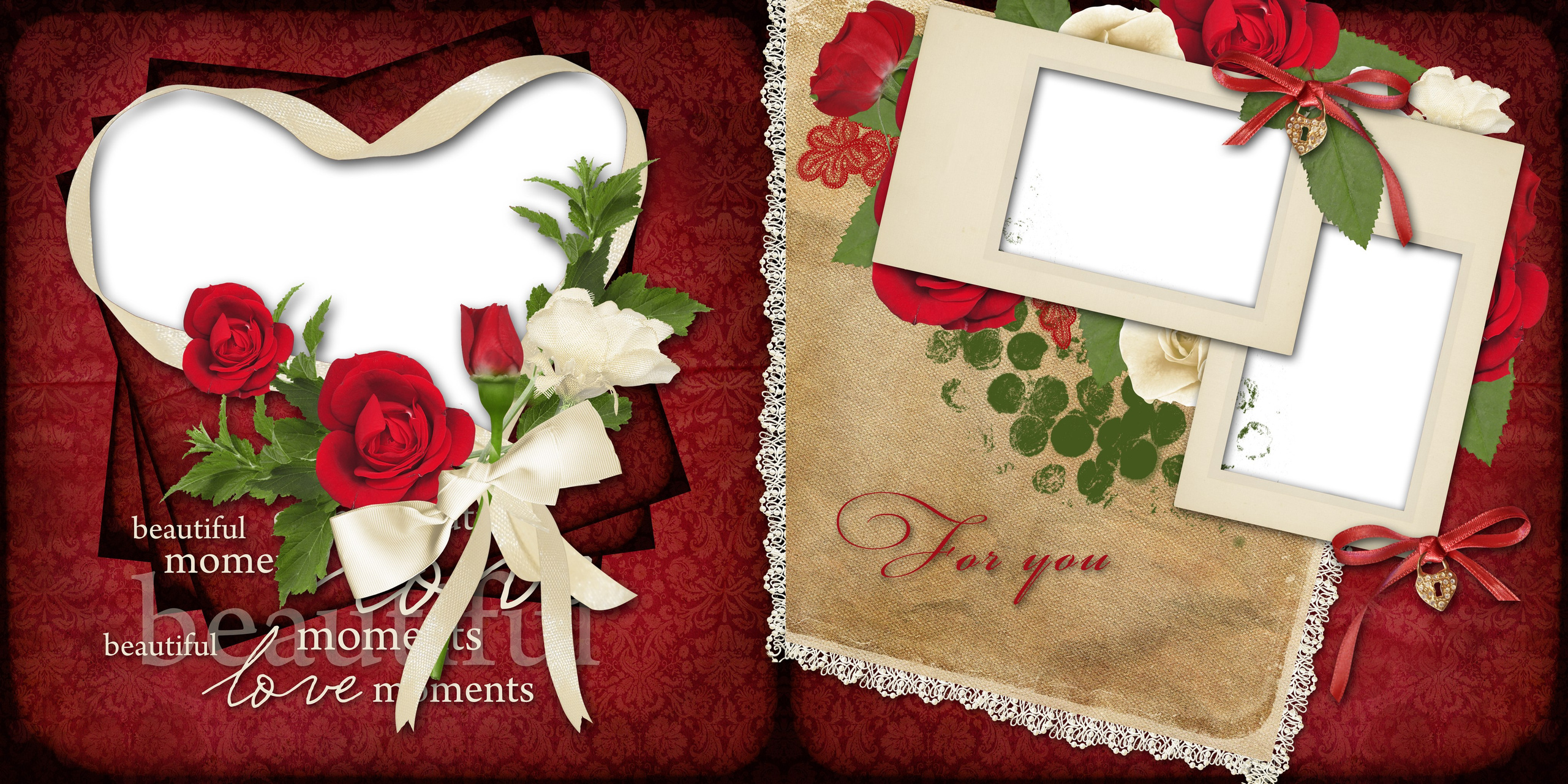 Дизайн СВАДЕБНЫЙ «Распустившаяся роза, цветок признаний и любви». Medlori fotobook Выпускные альбомы в Липецке Лариса Медведева