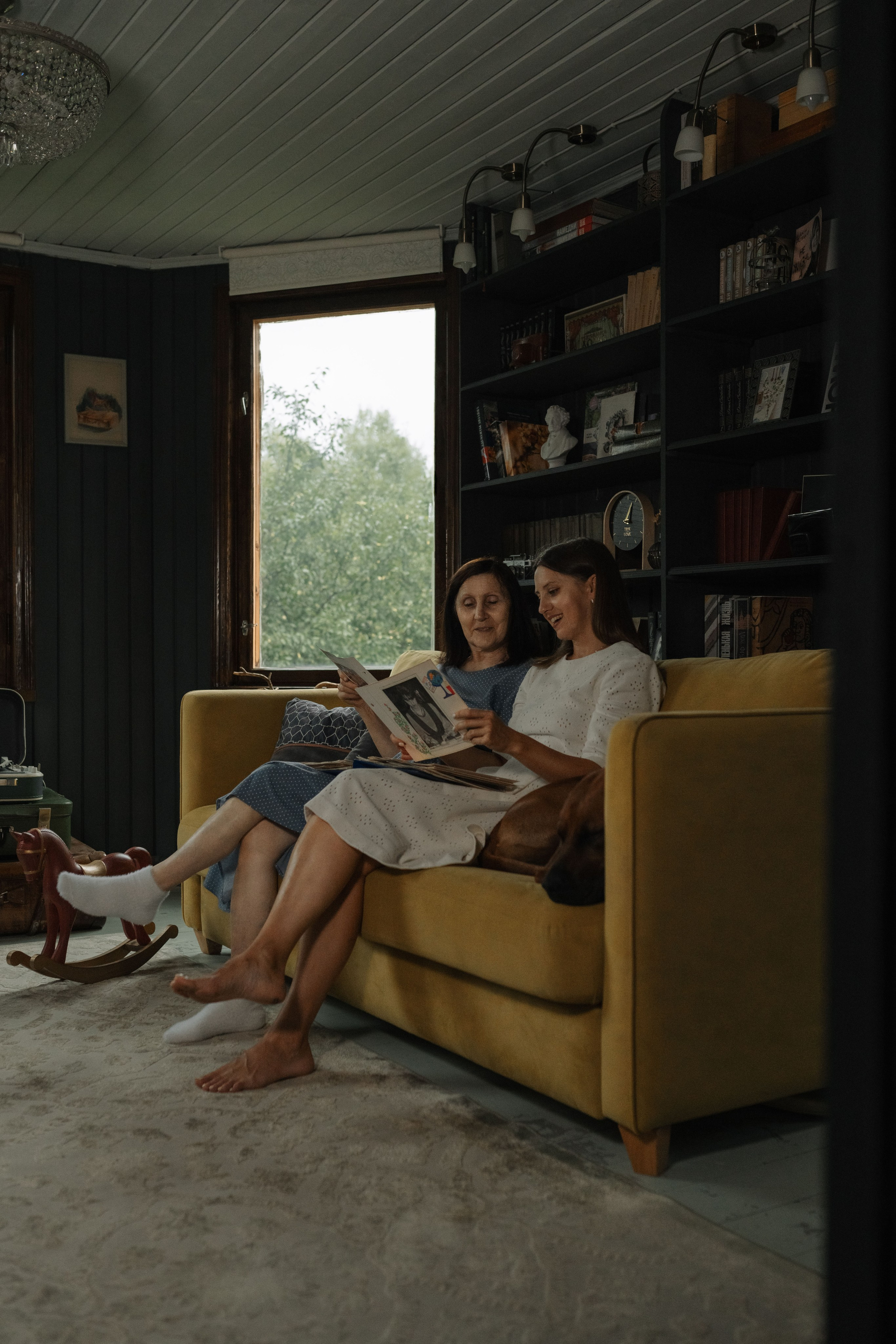 Вечер воспоминаний. Семейный фотограф в Москве Анастасия Скоголева