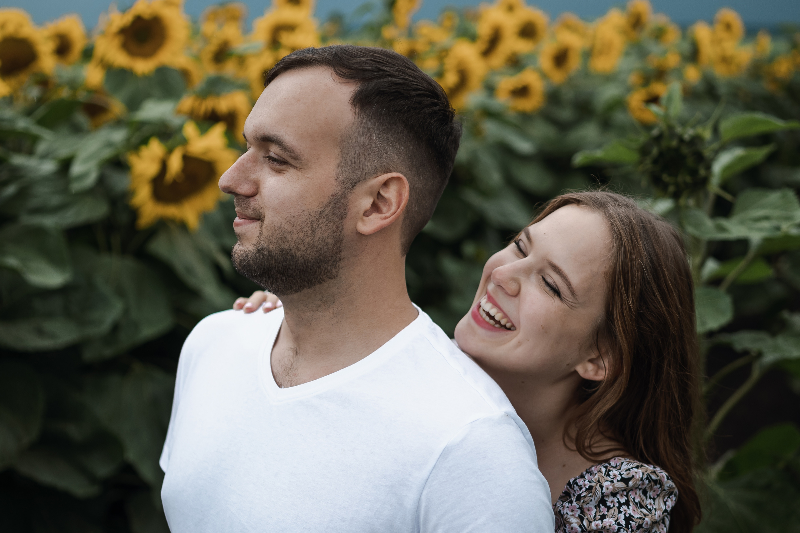 Фотосессия в полях. Диана & Герман. Фотограф в Красноярске / Дивногорске. Файзулина Анастасия