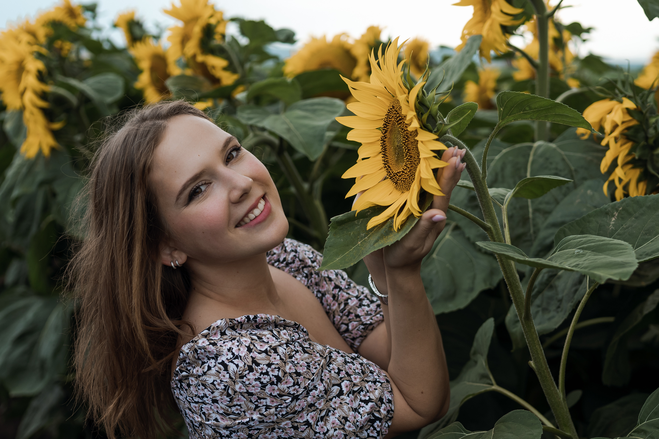 Фотосессия в полях. Диана & Герман. Фотограф в Красноярске / Дивногорске. Файзулина Анастасия