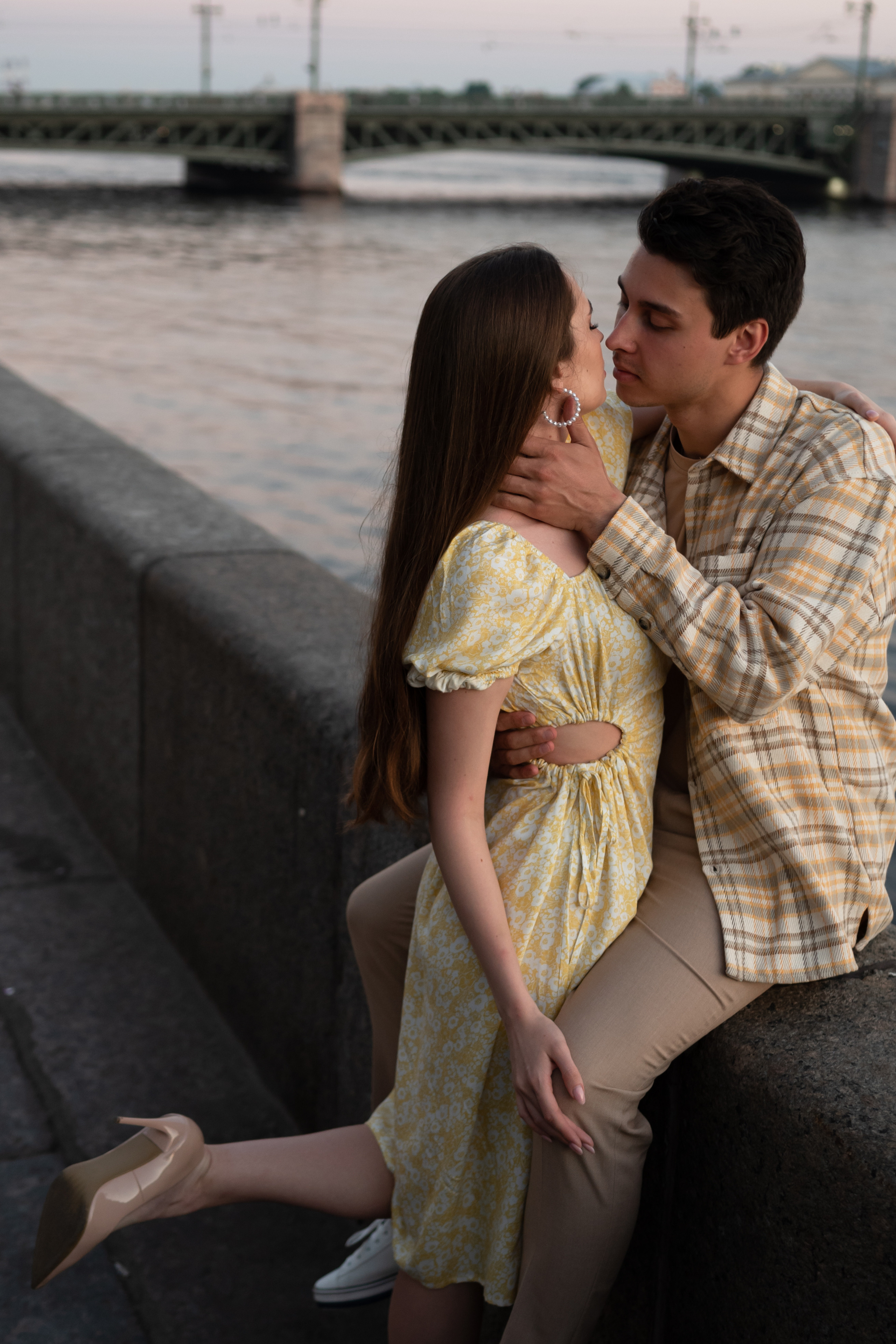 Разведение мостов. Диана и Михаил. Фотограф в Красноярске / Дивногорске. Файзулина Анастасия