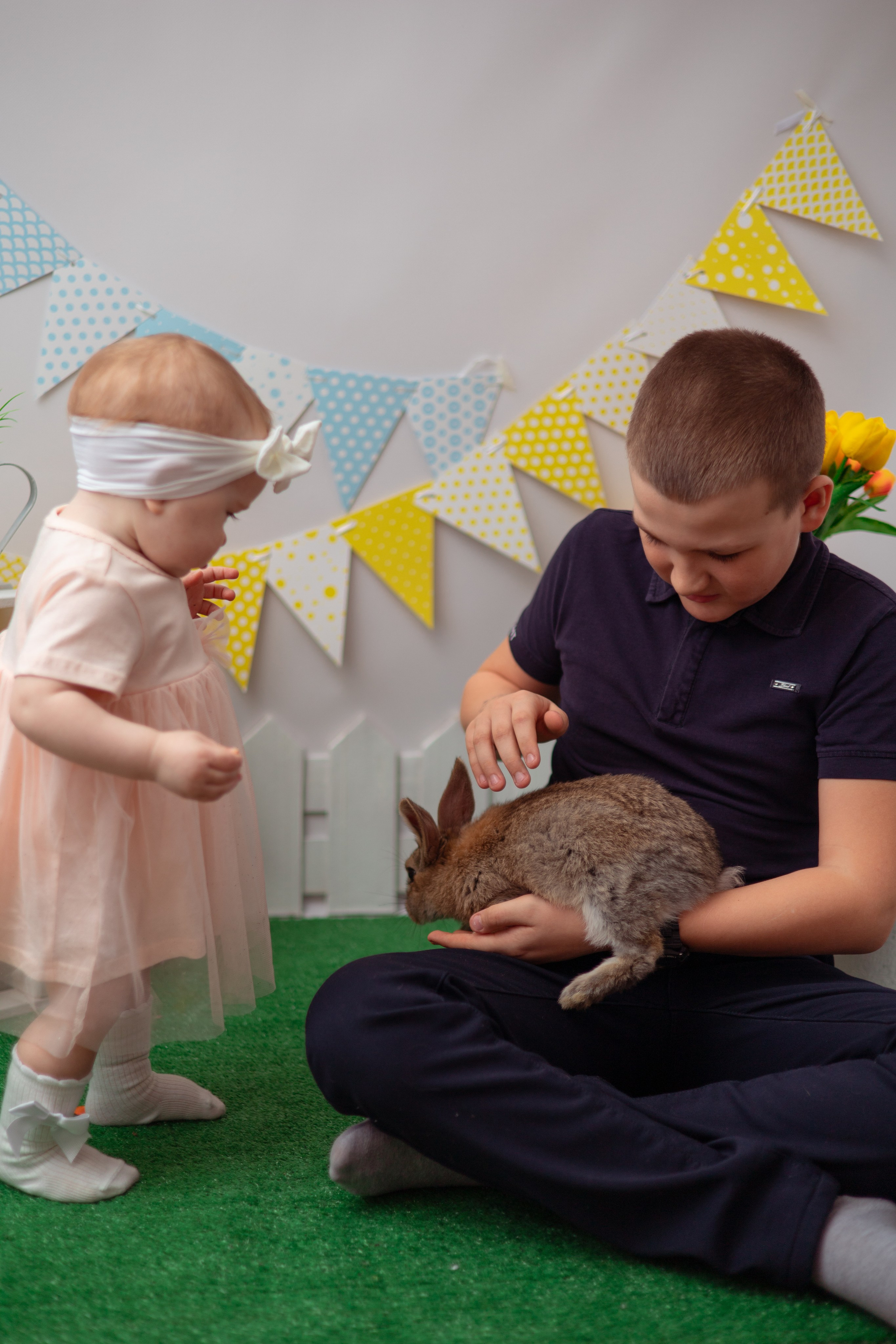 Злата кролики. Семейный и детский фотограф в Михайловке Татьяна Лестьева