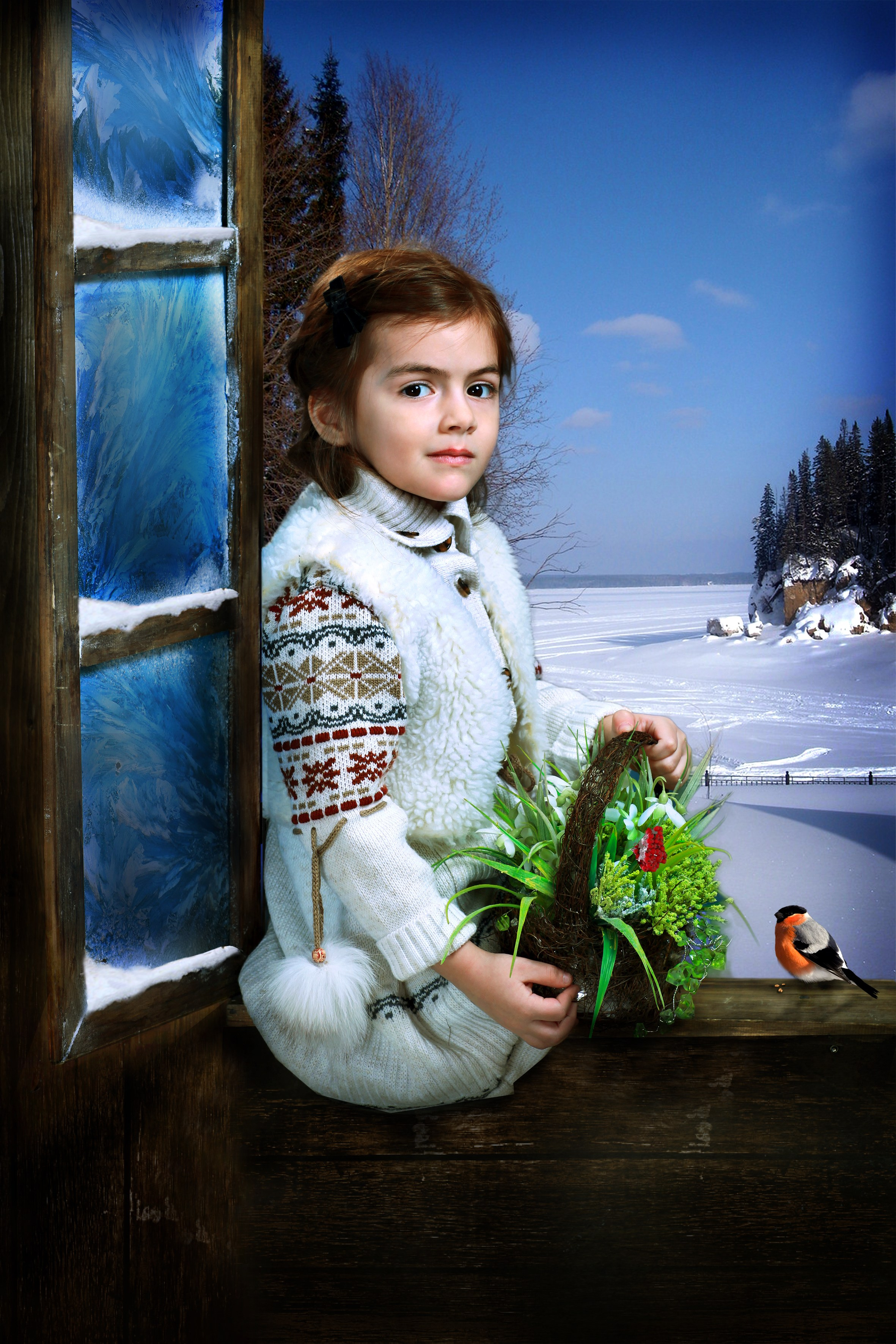 Камин. Art photographer Nino