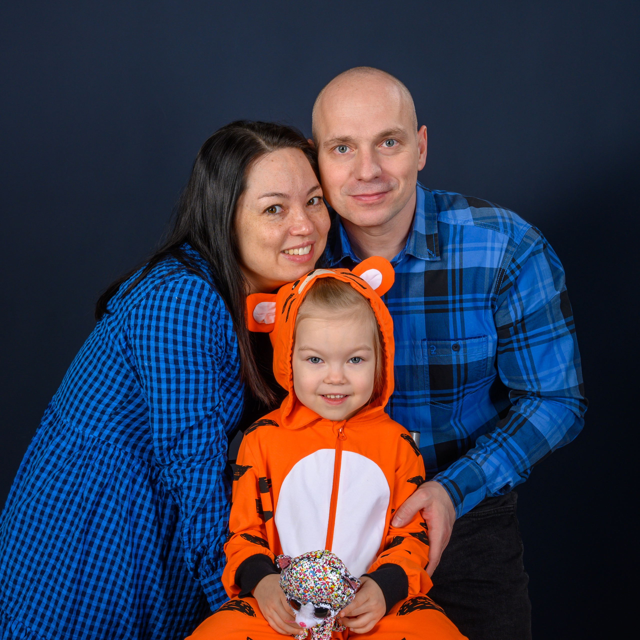 Семейная Фотосессия. Фотограф Андрей Зикеев, фотостудия AzArt Studio в Москве