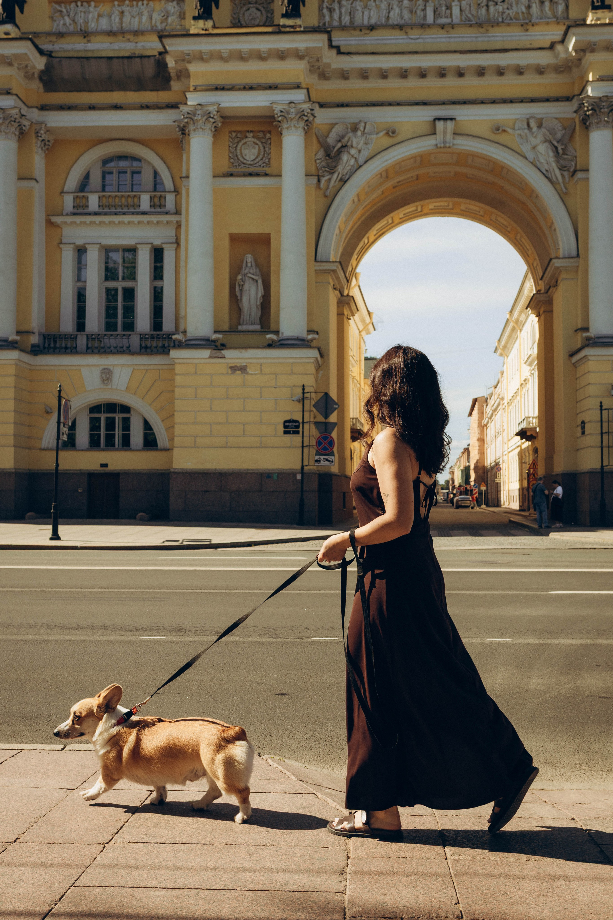Фотосессия с собакой. Фотограф в Санкт-Петербурге Полина