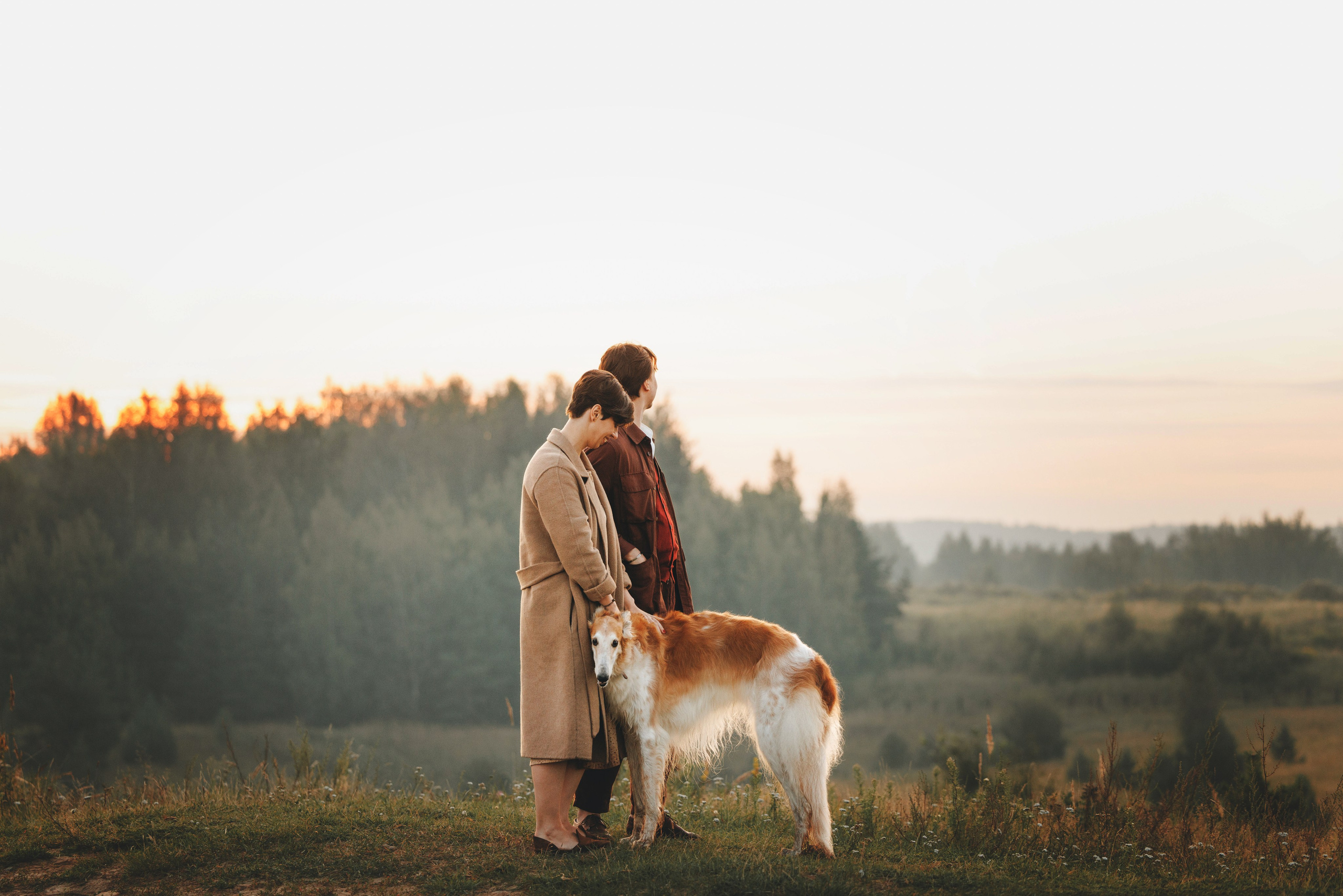 Сергей, Оксана и Жара. Фотограф анималист Осипчикова Мария