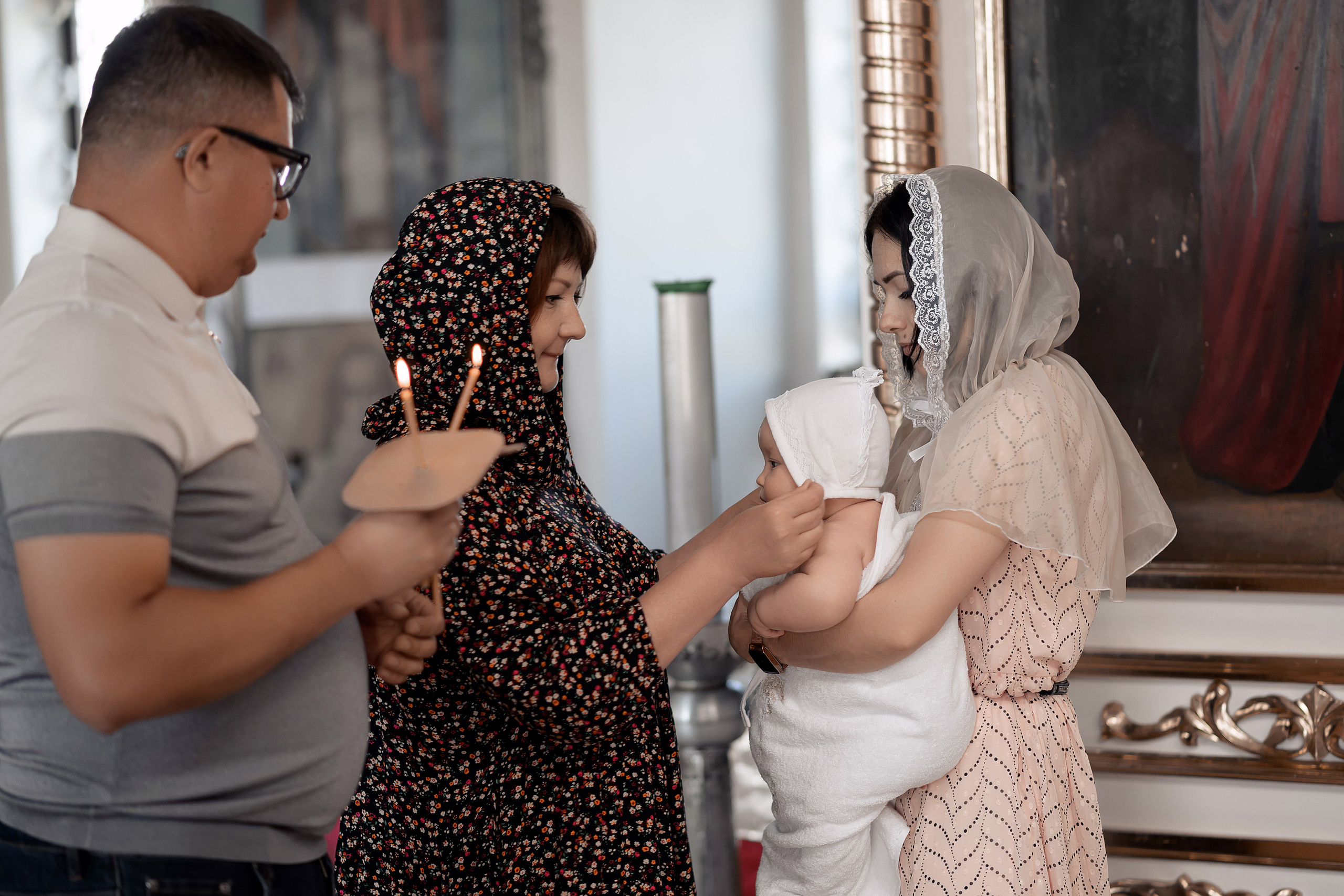 Крещение Екатнрины. Свадебный фотограф Белгород Валуйки Старый Оскол Воронеж