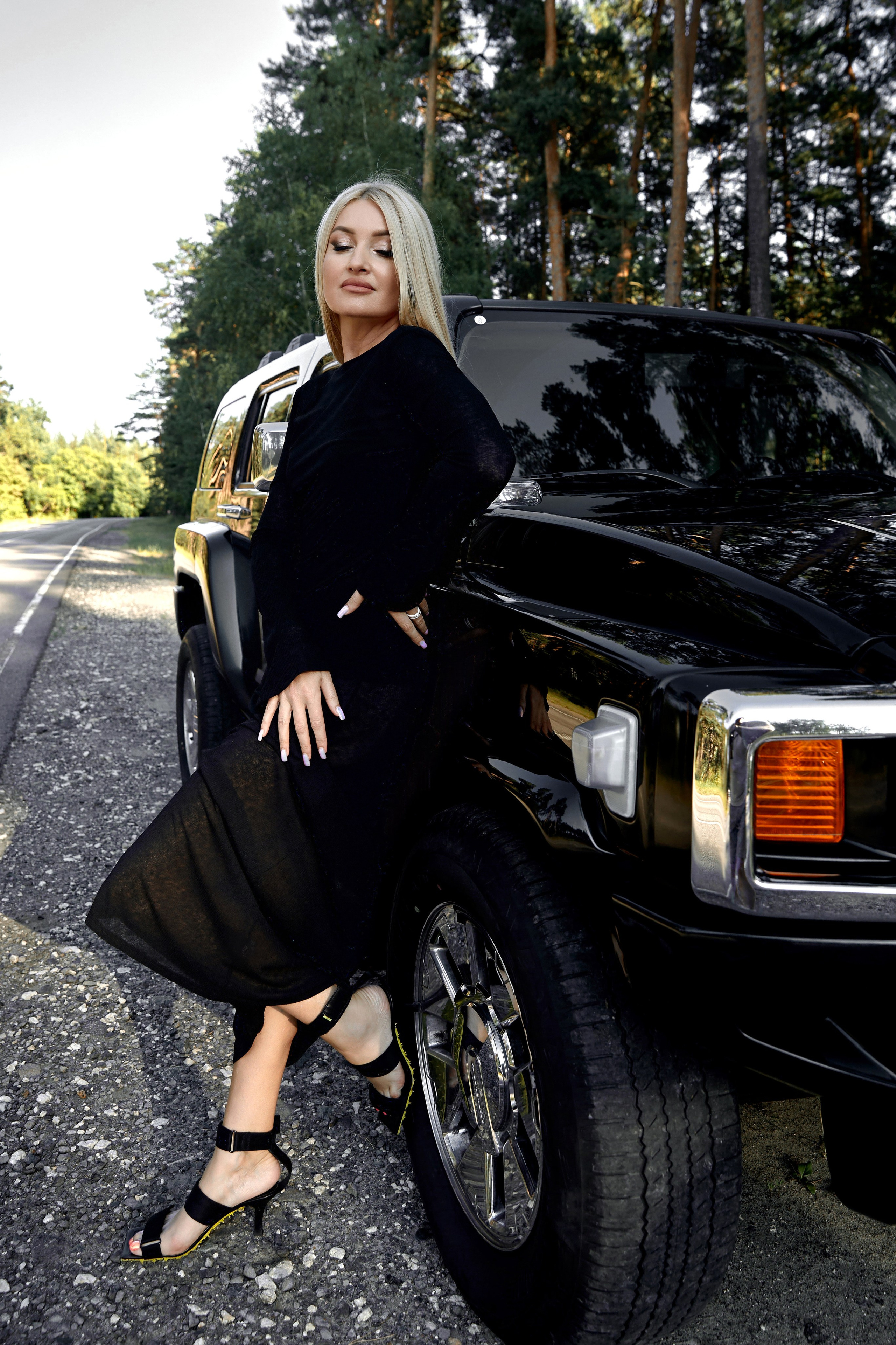 Надежда «Hummer». Фотограф Александр Казин