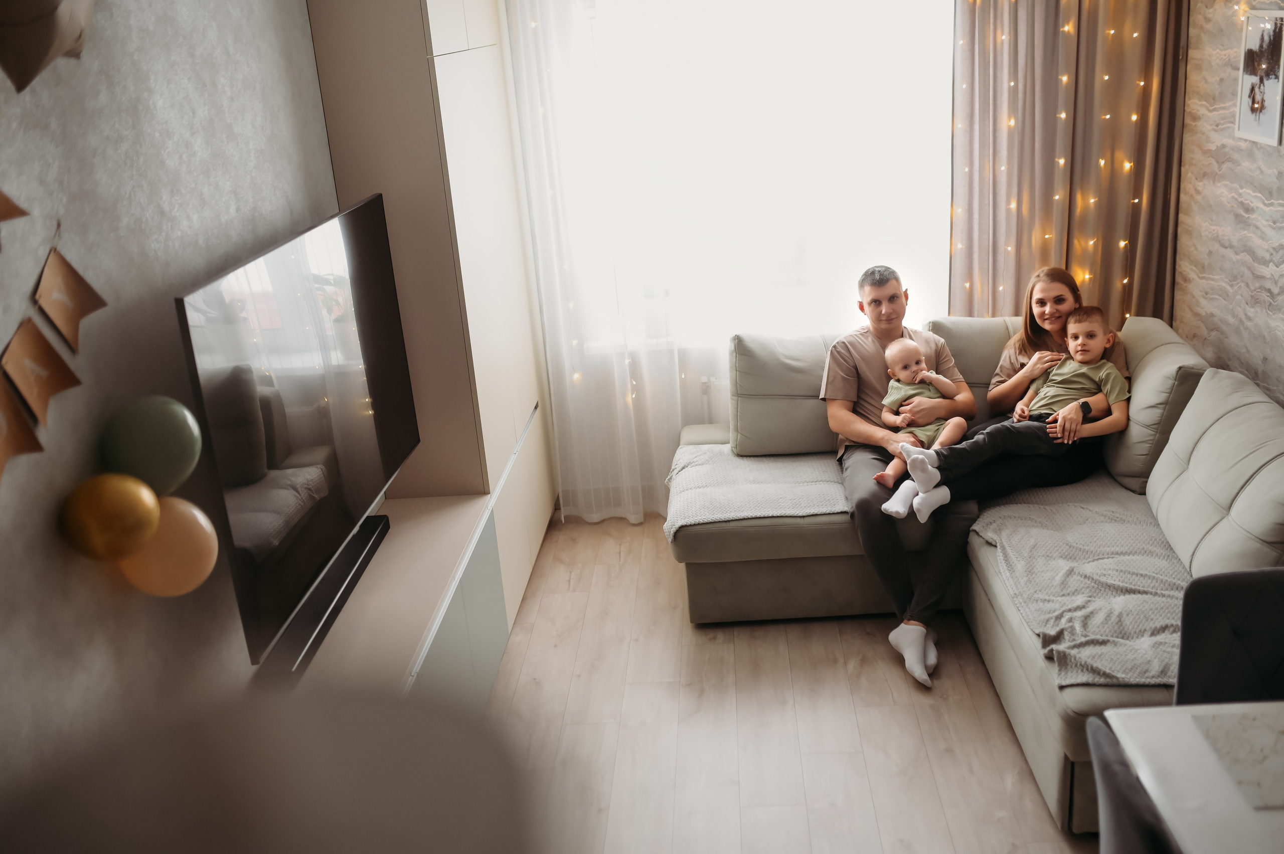 Домашняя история. Семейный фотограф Олеся Батурина Рязань