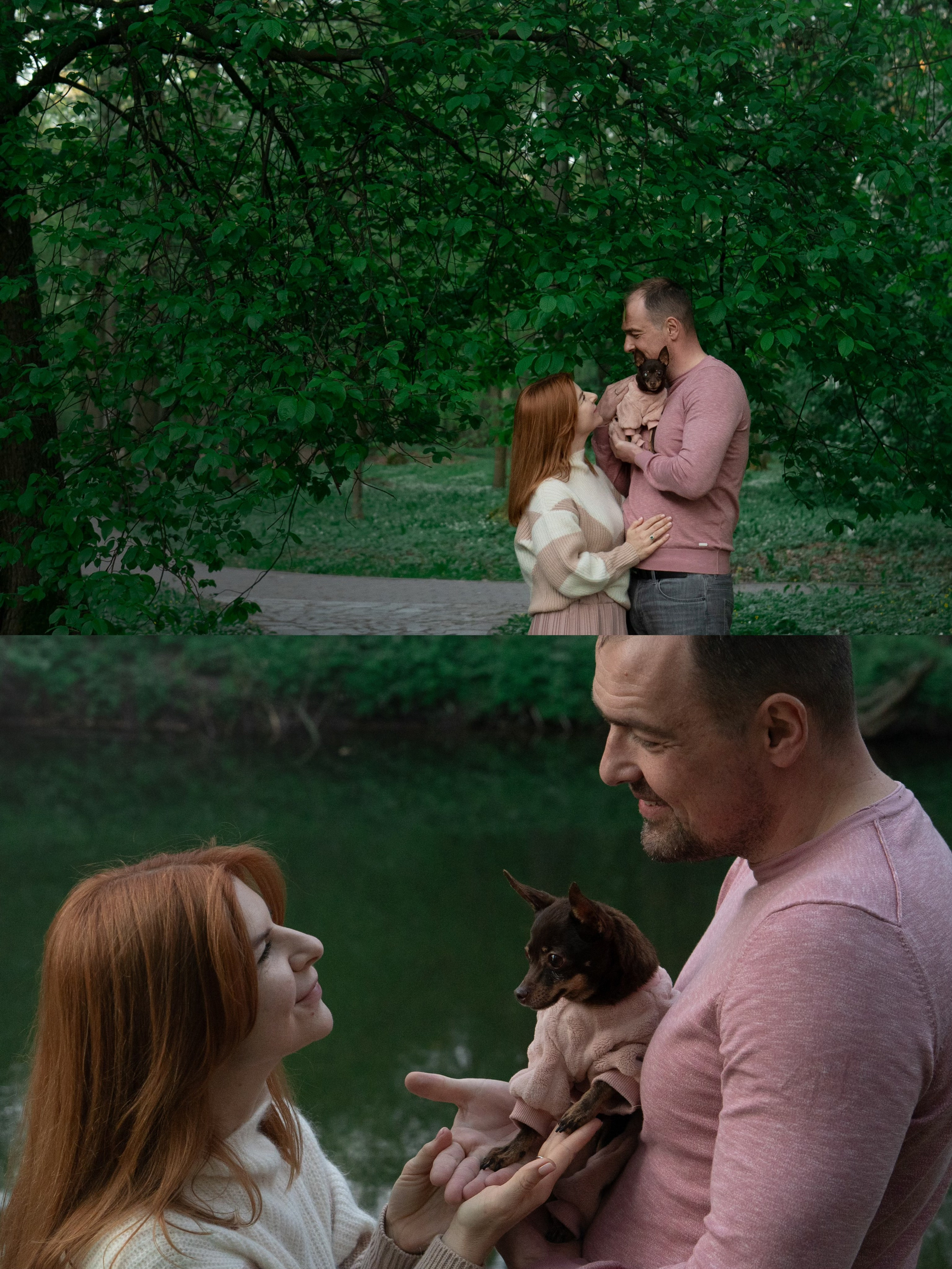 Марина и Мышка. Фотограф анималист в Москве и Санкт-Петербурге Свиридова Анна