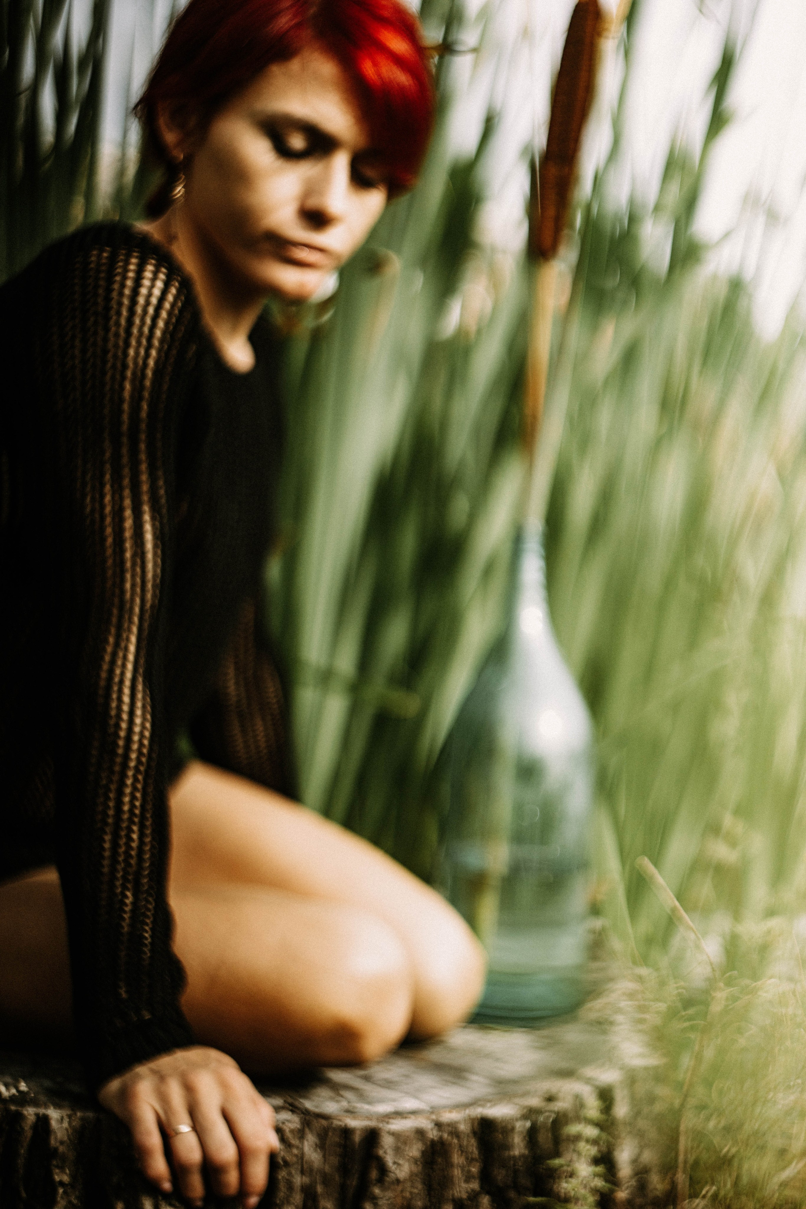 Жанна. Болото.Рогоз. Фотограф в Нижнем Новгороде