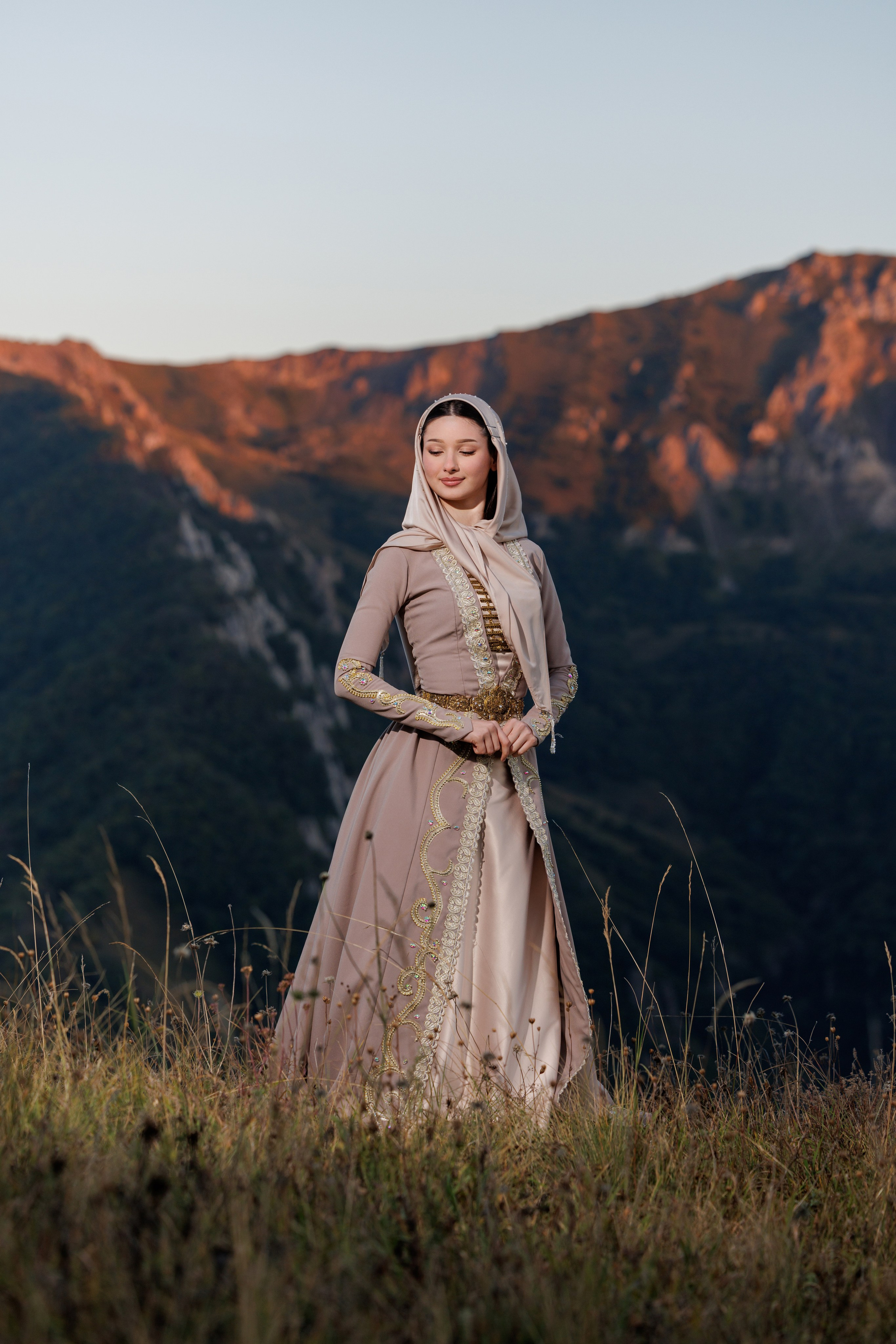 Фотосессия в Галанчоже с Анжелиной Дудаевой. Taysumoff