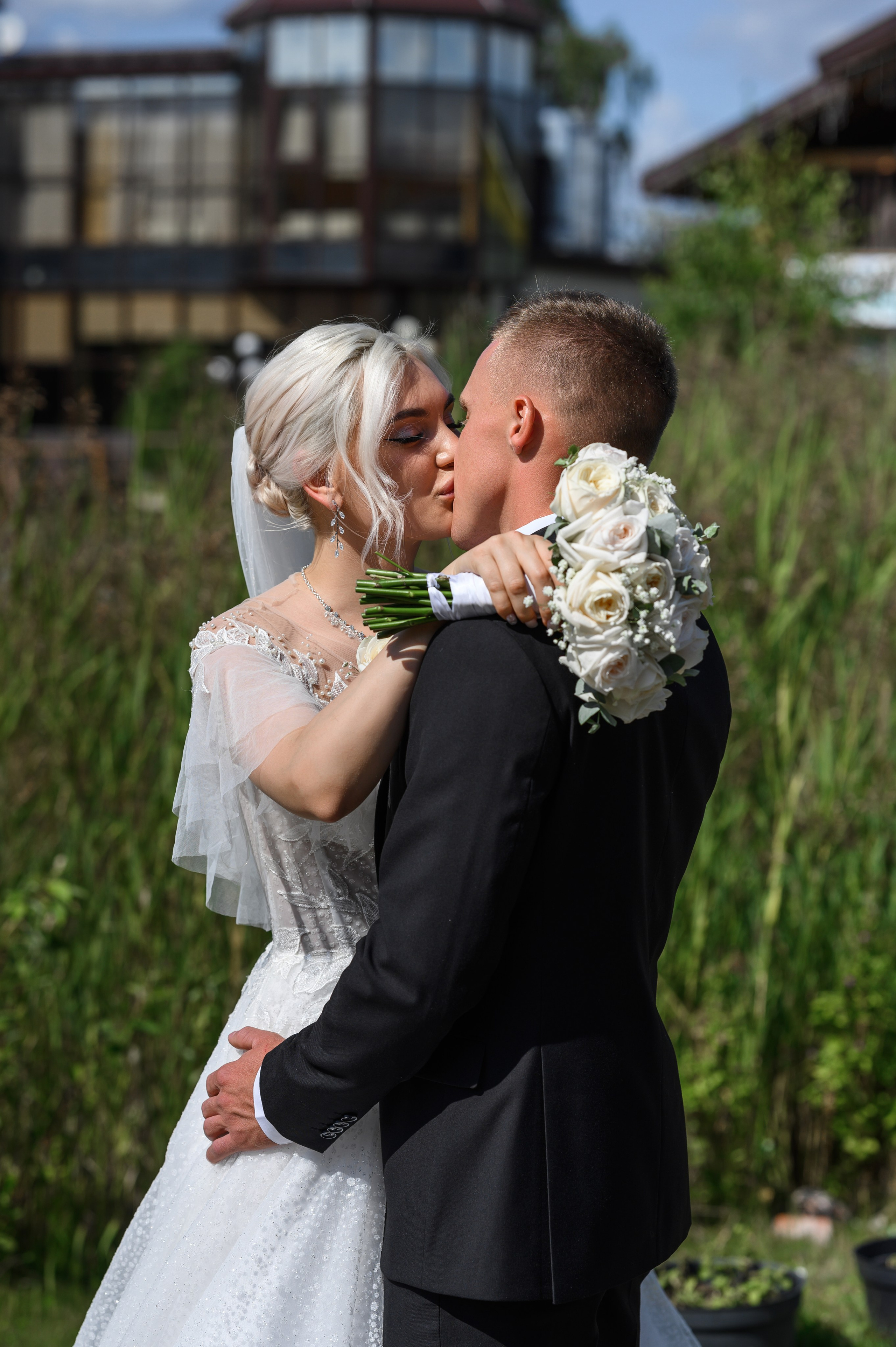 Свадебная фотосессия гостиничный комплекс Бережки Холл. Свадебный фотограф Москва Юрий Кульман