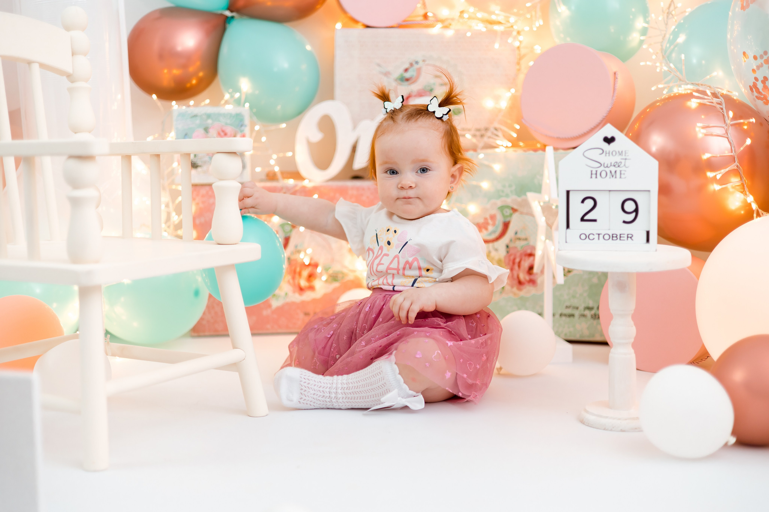 Ксения, 1 годик. Семейный и детский фотограф в Железногорске Саламахо Ольга