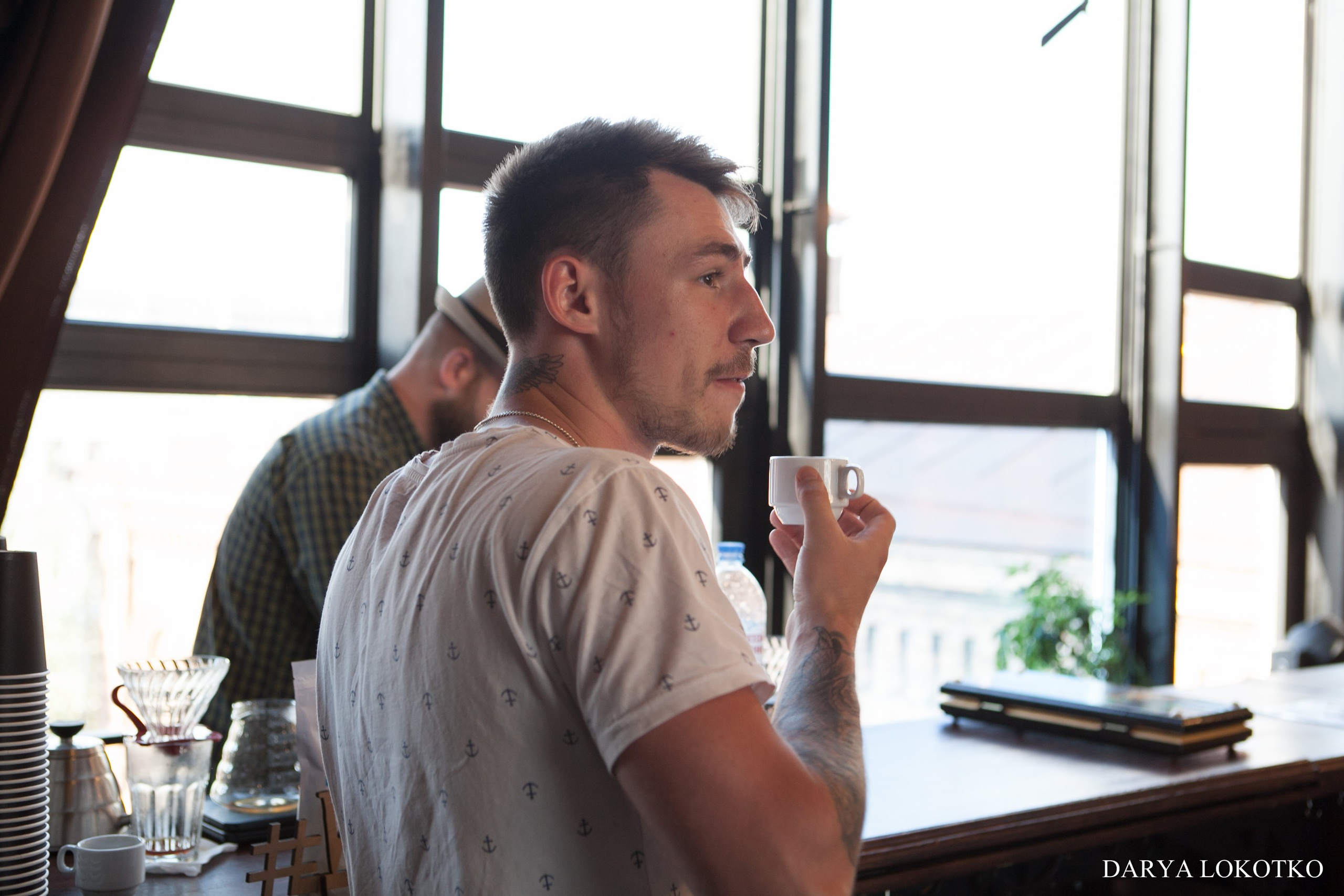 Лекция от Woodcoffee + дегустация кофе. Фотограф Дарья Локотко в Красноярске